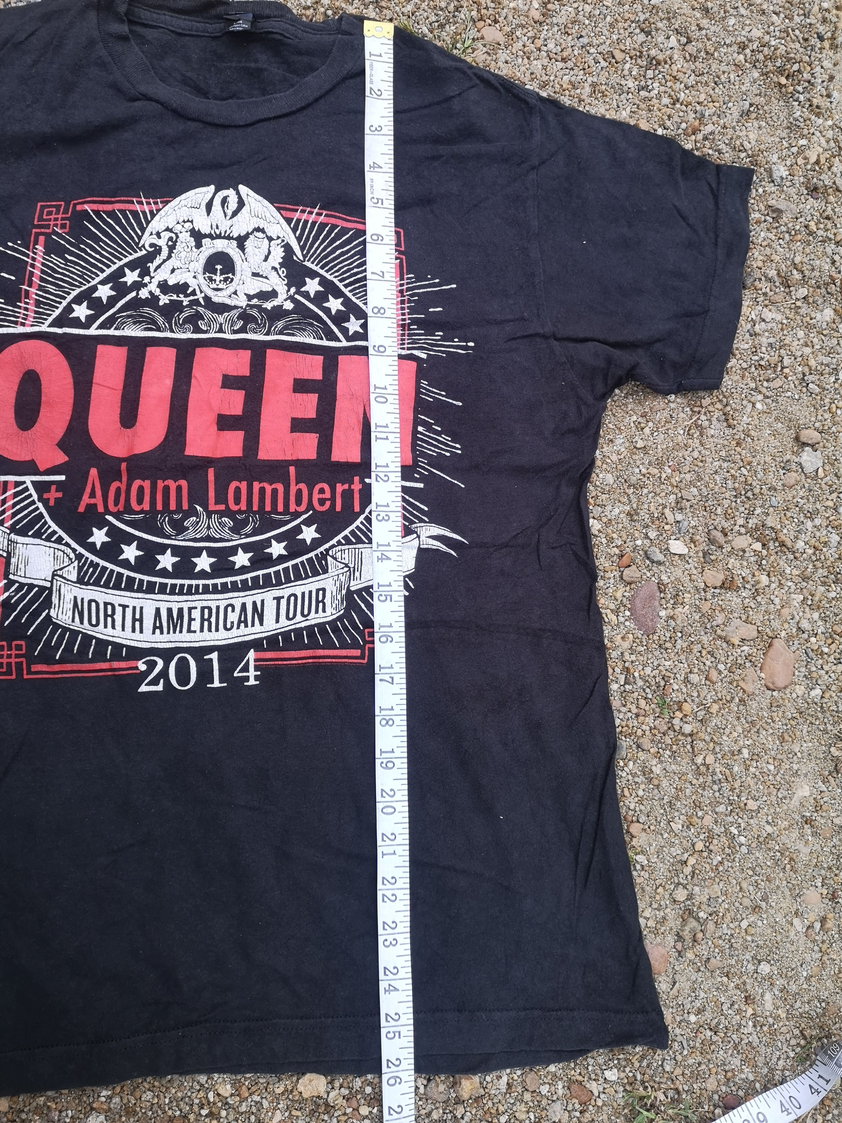 Band Tees Queen + Adam Lambert North America tour 2014 Size US M / EU 48-50 / 2 - 6 Thumbnail