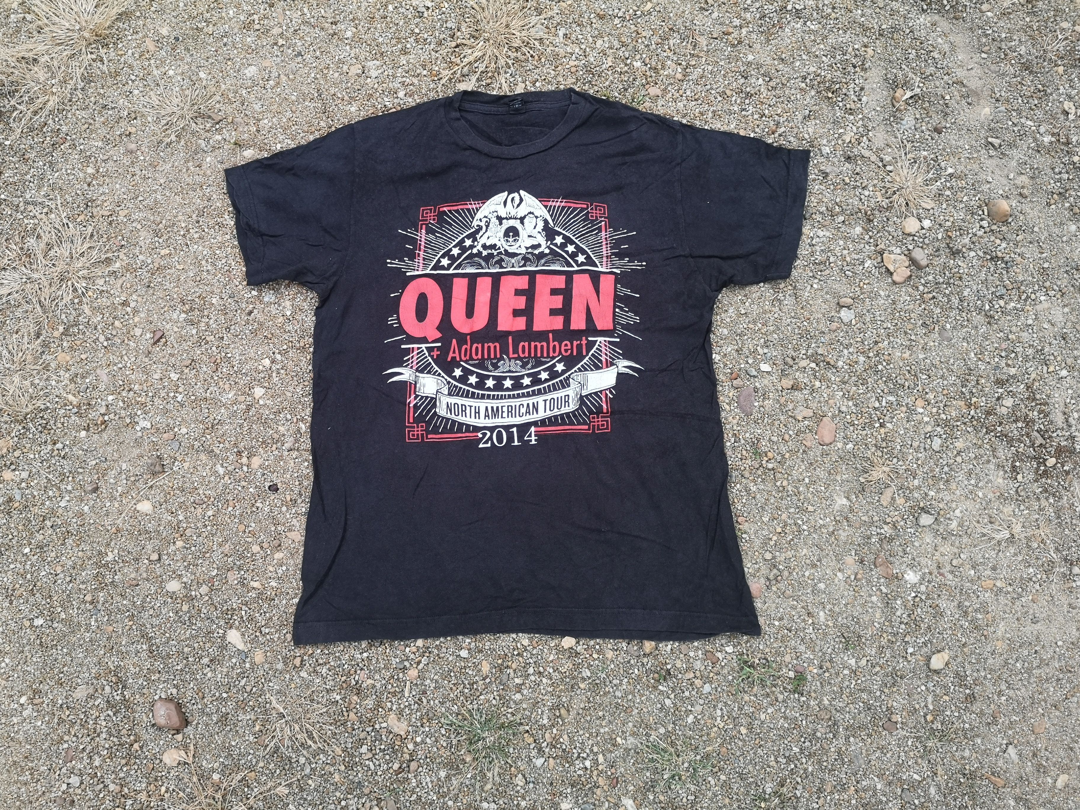 Band Tees Queen + Adam Lambert North America tour 2014 Size US M / EU 48-50 / 2 - 1 Thumbnail