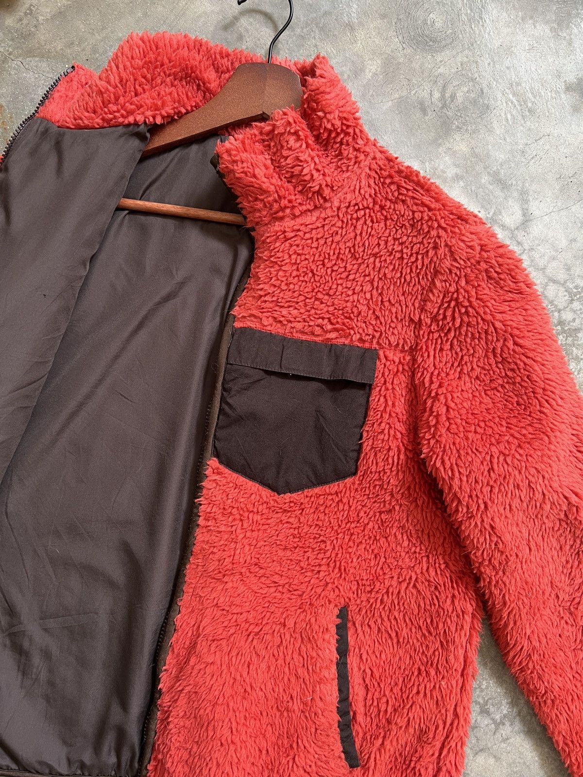 Japanese Brand × Vintage Vintage 🏴‍☠️ Topvalu Deep Pile Sherpa Jacket With Pocket Size US M / EU 48-50 / 2 - 16 Thumbnail