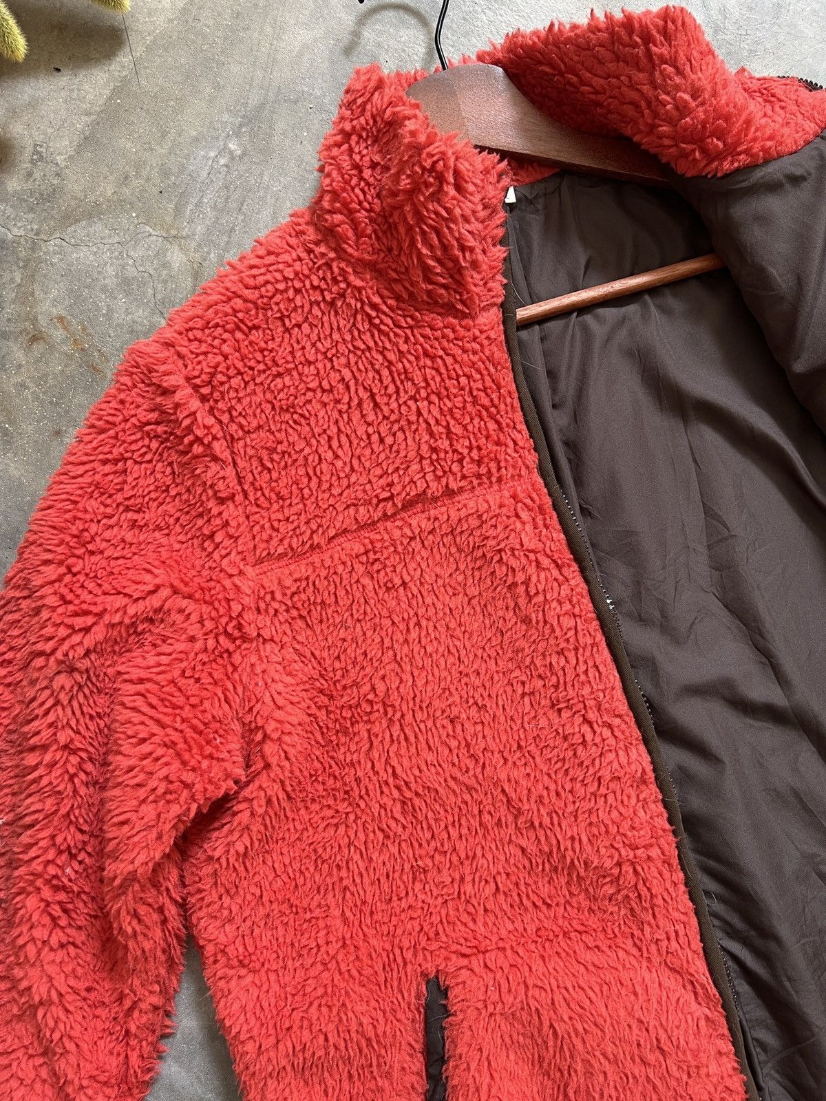 Japanese Brand × Vintage Vintage 🏴‍☠️ Topvalu Deep Pile Sherpa Jacket With Pocket Size US M / EU 48-50 / 2 - 15 Thumbnail
