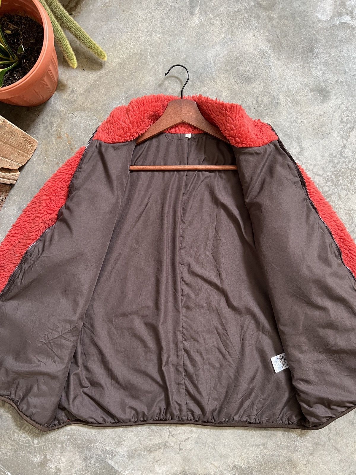 Japanese Brand × Vintage Vintage 🏴‍☠️ Topvalu Deep Pile Sherpa Jacket With Pocket Size US M / EU 48-50 / 2 - 10 Thumbnail