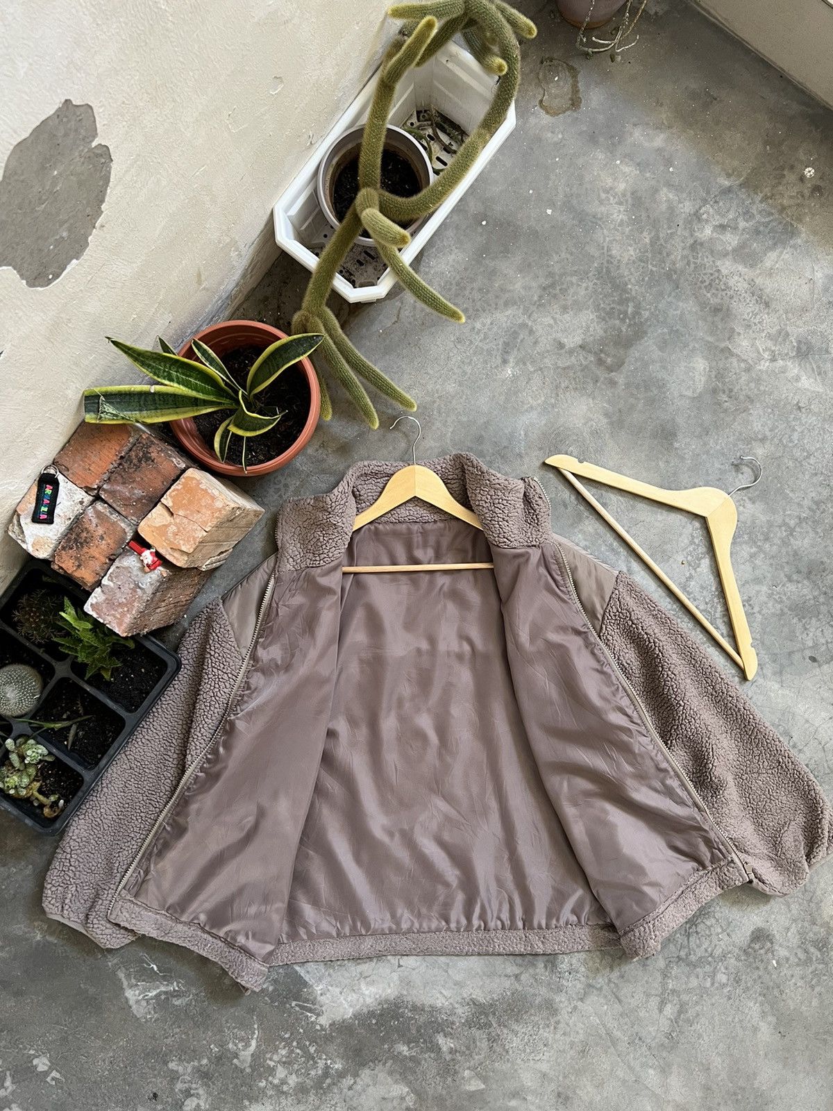 Japanese Brand × Vintage Japanese 🏴‍☠️ Deep Pile Sherpa Quilted Jacket With Pocket Size US M / EU 48-50 / 2 - 4 Thumbnail