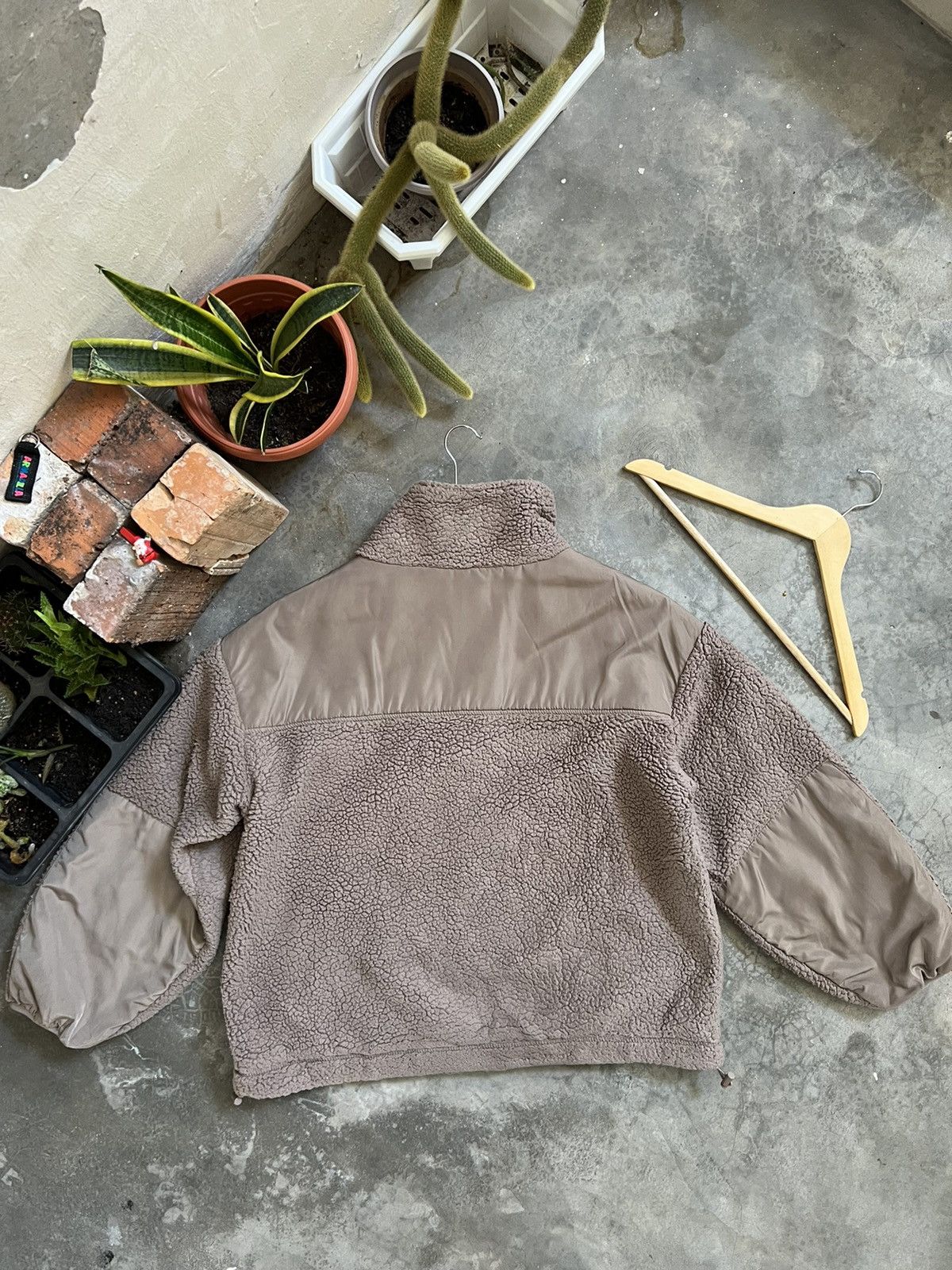 Japanese Brand × Vintage Japanese 🏴‍☠️ Deep Pile Sherpa Quilted Jacket With Pocket Size US M / EU 48-50 / 2 - 7 Thumbnail