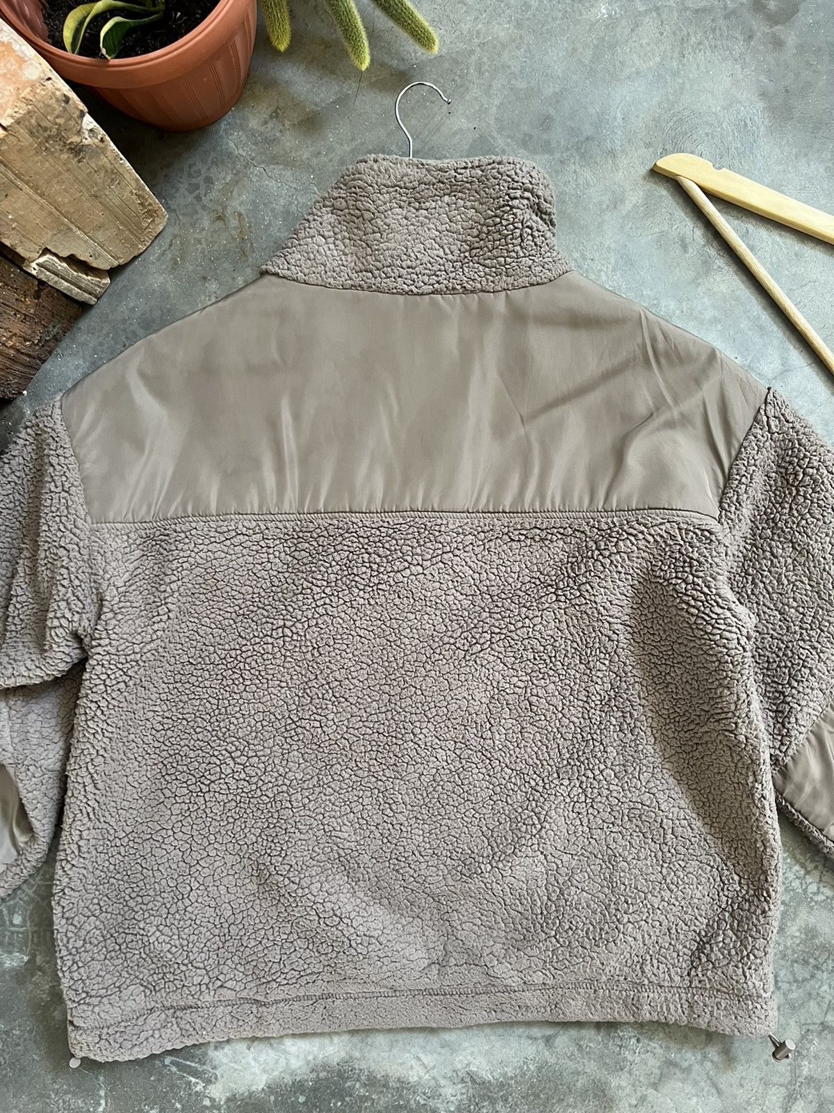 Japanese Brand × Vintage Japanese 🏴‍☠️ Deep Pile Sherpa Quilted Jacket With Pocket Size US M / EU 48-50 / 2 - 8 Thumbnail