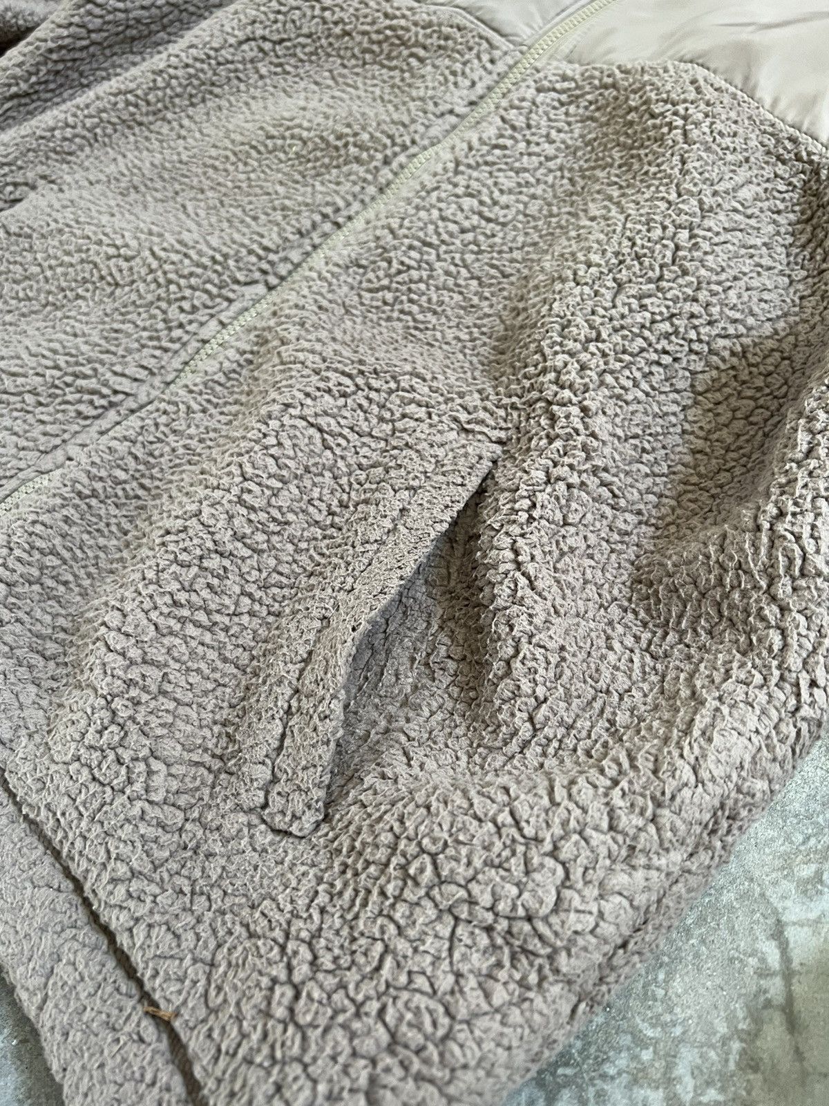 Japanese Brand × Vintage Japanese 🏴‍☠️ Deep Pile Sherpa Quilted Jacket With Pocket Size US M / EU 48-50 / 2 - 17 Thumbnail