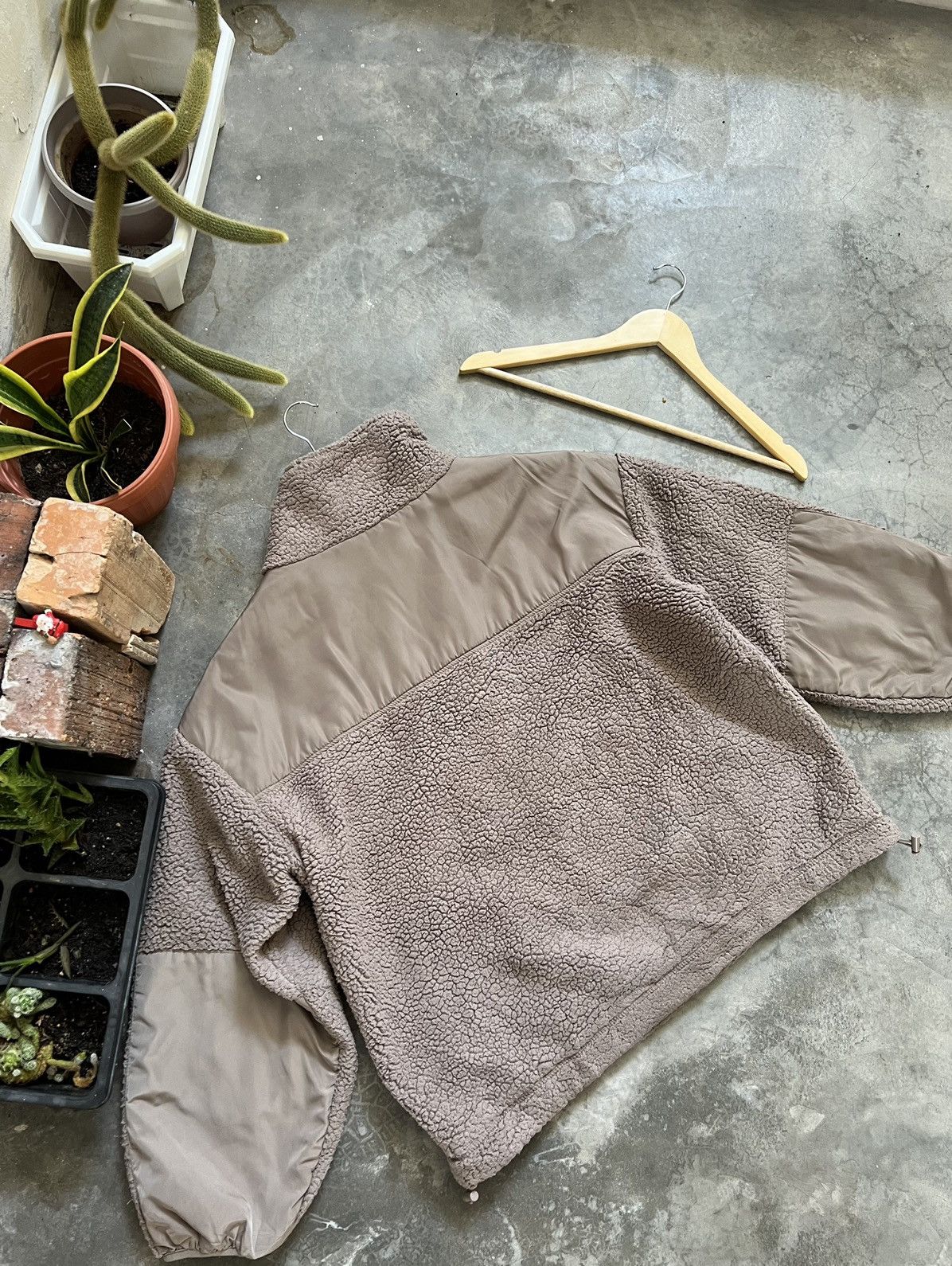 Japanese Brand × Vintage Japanese 🏴‍☠️ Deep Pile Sherpa Quilted Jacket With Pocket Size US M / EU 48-50 / 2 - 9 Thumbnail