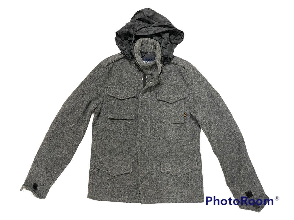 Alpha Industries 🔥BEST OFFER🔥Alpha Industries RainCoat Jacket Hoodie Size US M / EU 48-50 / 2 - 2 Thumbnail