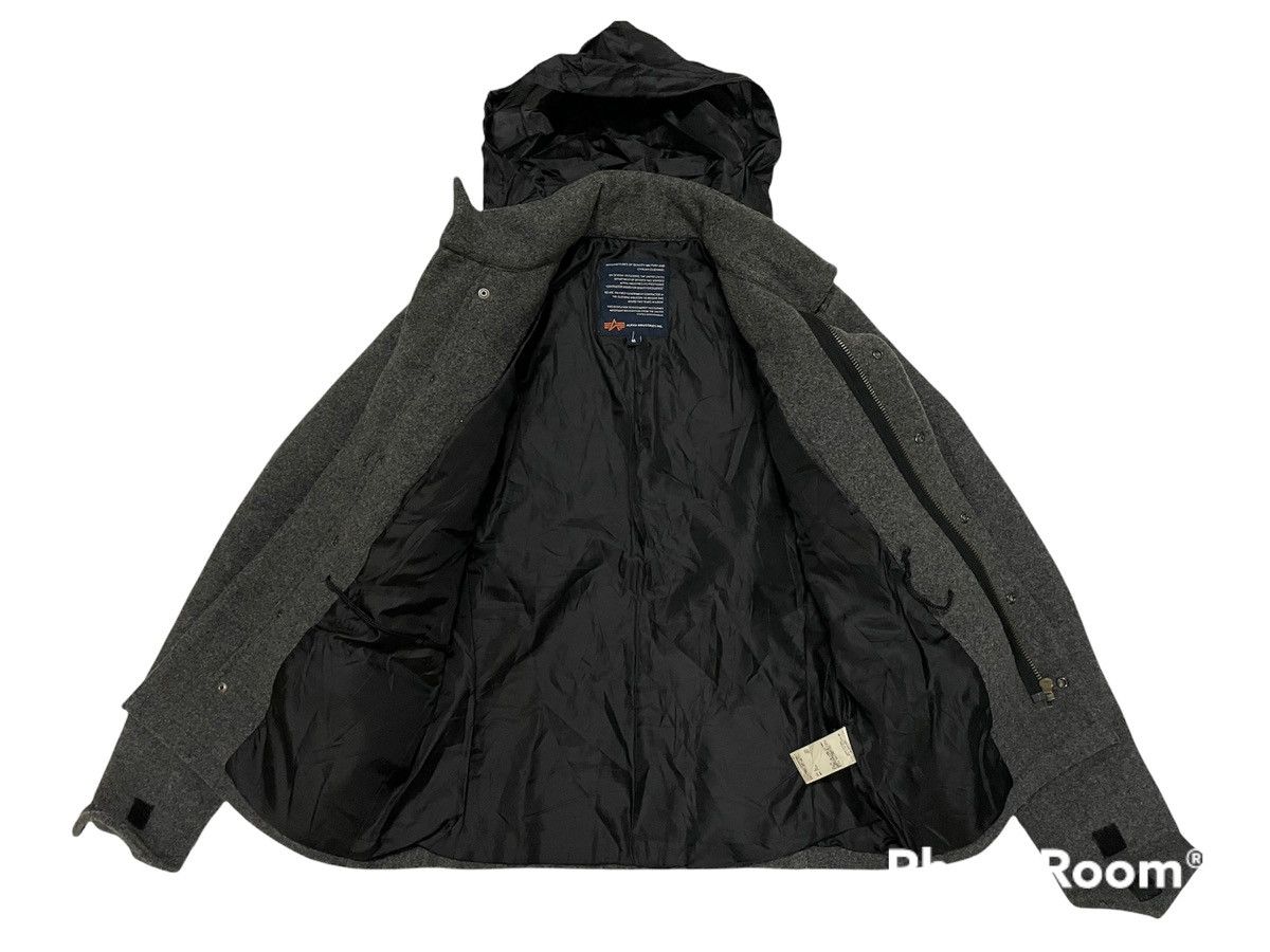 Alpha Industries 🔥BEST OFFER🔥Alpha Industries RainCoat Jacket Hoodie Size US M / EU 48-50 / 2 - 4 Thumbnail
