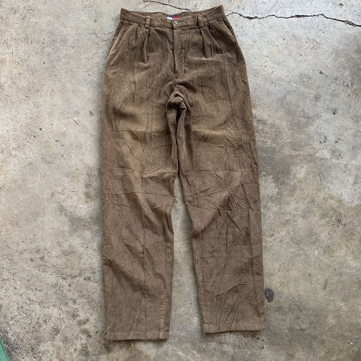 Tommy Hilfiger × Vintage Tommy Hilfiger vintage 90s coundroy jeans Size US 31 - 1 Thumbnail