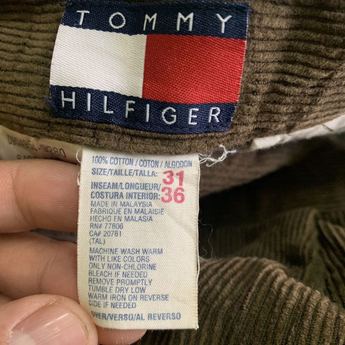 Tommy Hilfiger × Vintage Tommy Hilfiger vintage 90s coundroy jeans Size US 31 - 10 Thumbnail