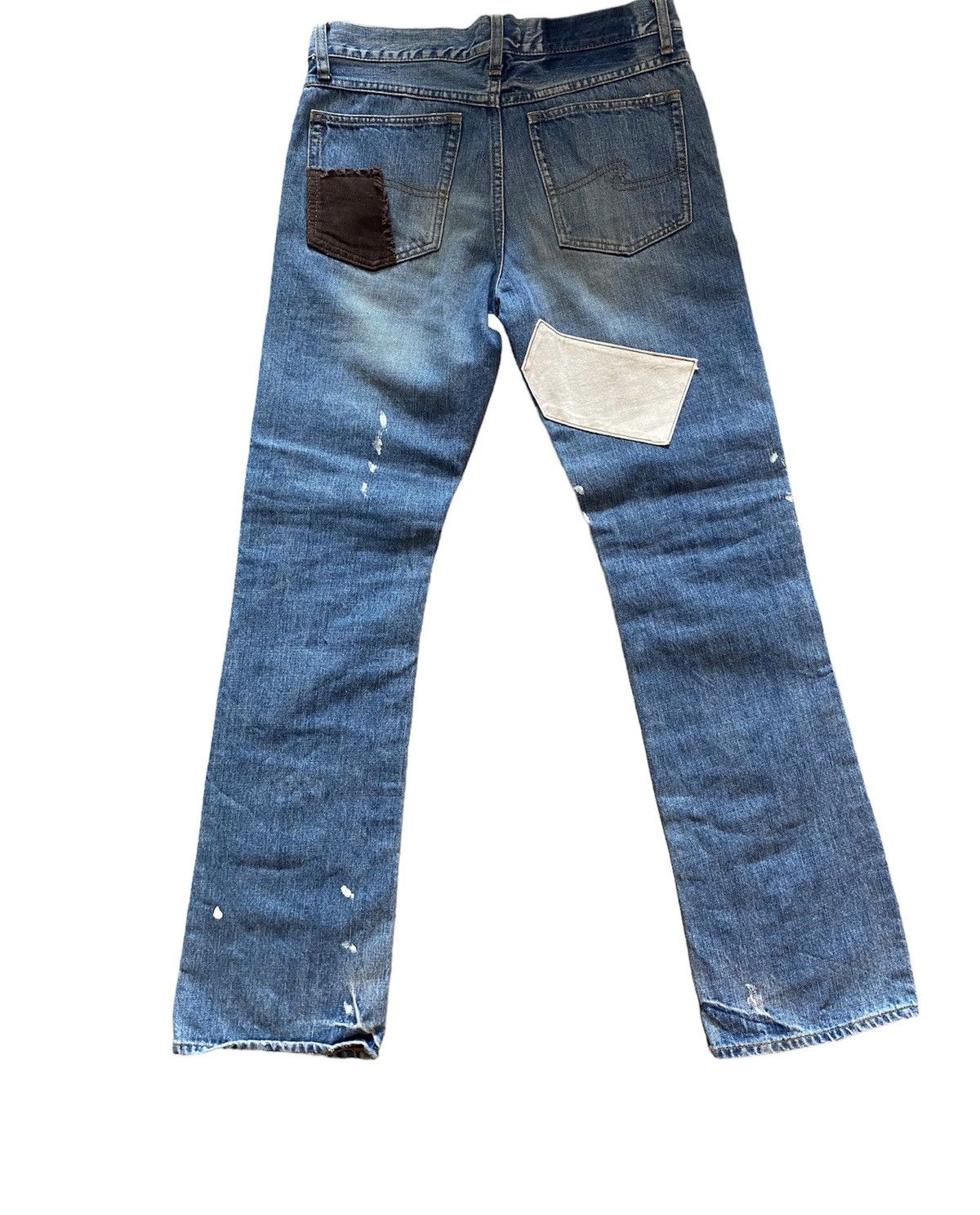 Designer × Japanese Brand Bonds&Peace patchwork denim Size US 30 / EU 46 - 4 Thumbnail