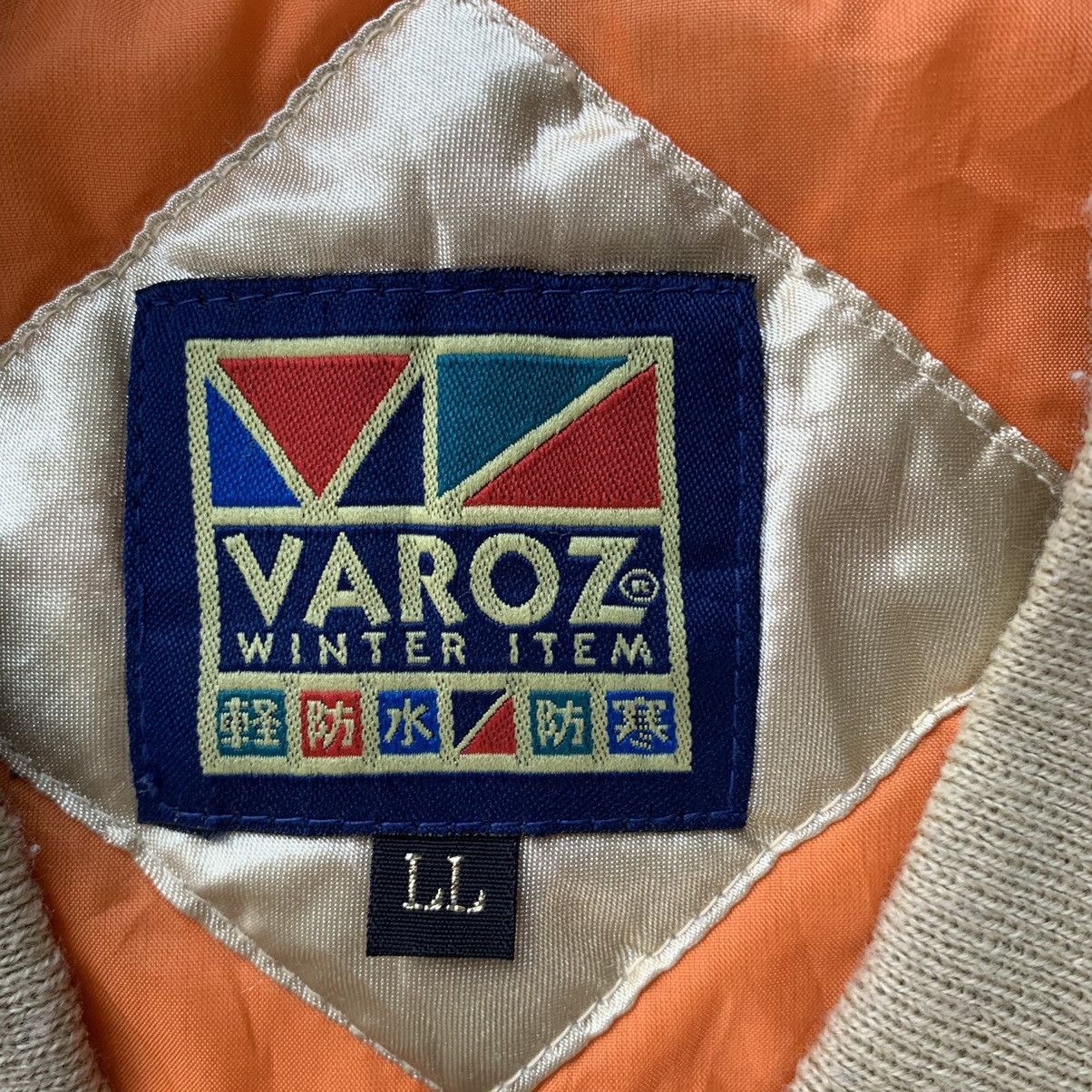 Japanese Brand Bomber jacket Varoz vintage Size US XL / EU 56 / 4 - 6 Thumbnail