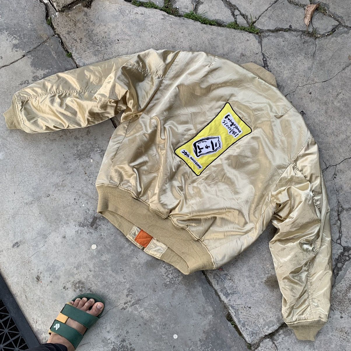 Japanese Brand Bomber jacket Varoz vintage Size US XL / EU 56 / 4 - 11 Thumbnail