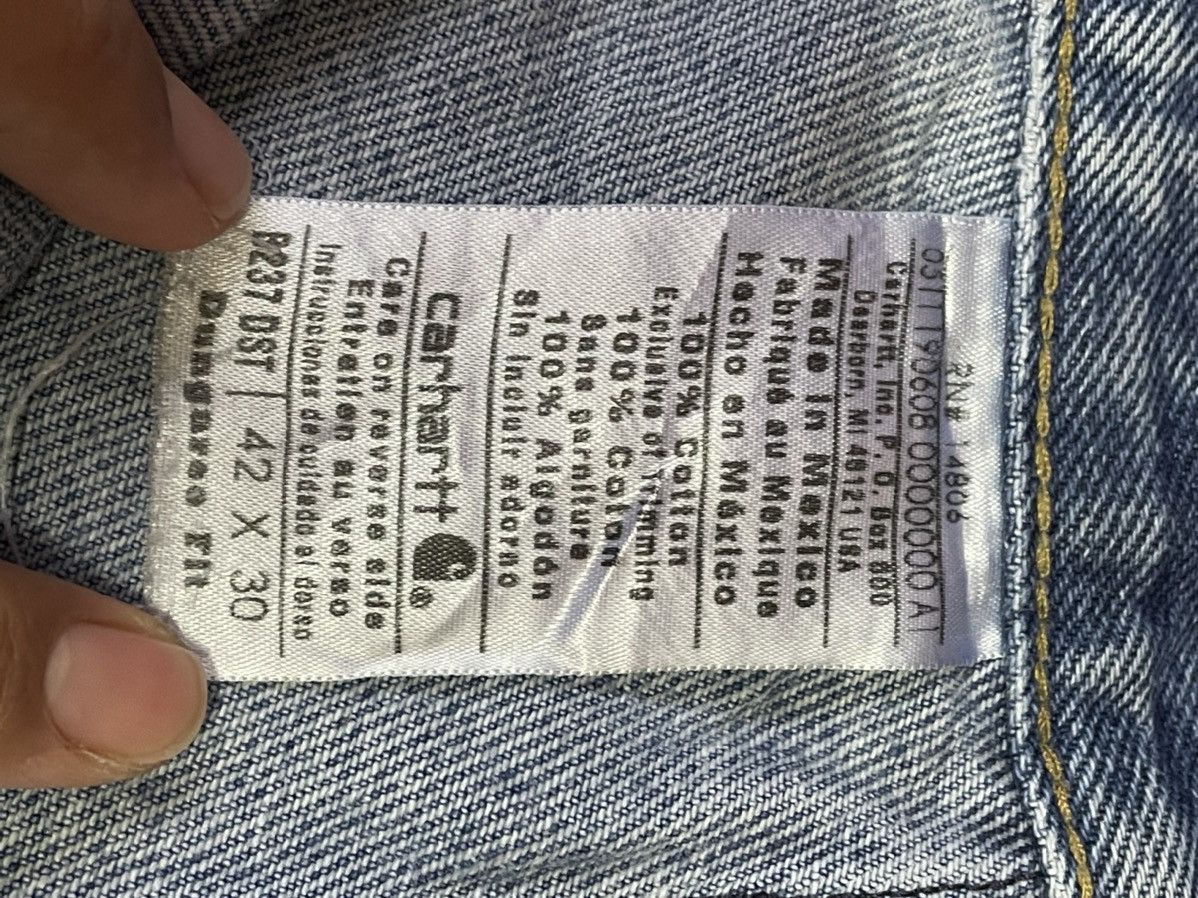 Carhartt 🔥BEST OFFER🔥Carhartt Worker Denim Design Size US 42 / EU 58 - 12 Thumbnail