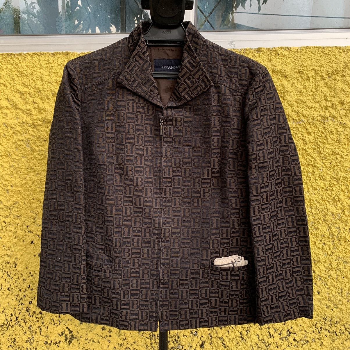 Burberry Burberry London vintage monogram blazer jacket Size S / US 4 / IT 40 - 15 Thumbnail