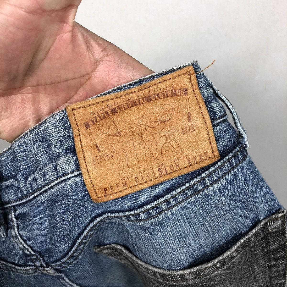 PPFM PPFM Archive Patchwork Japanese Denim Jeans Grunge Vintave Size US 32 / EU 48 - 10 Thumbnail