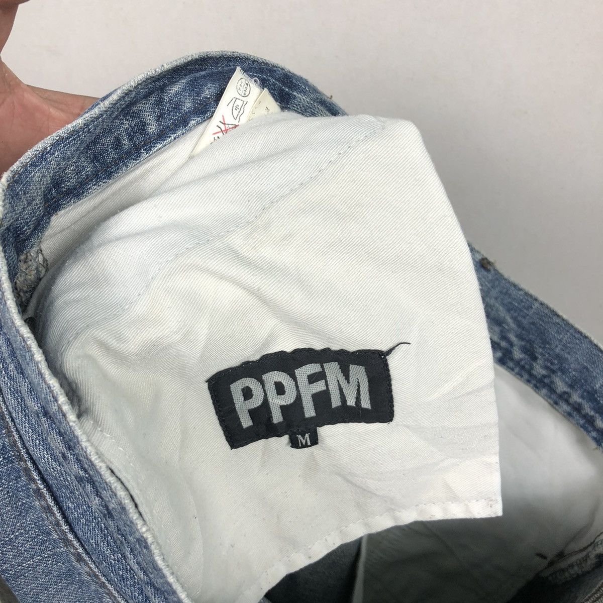 PPFM PPFM Archive Patchwork Japanese Denim Jeans Grunge Vintave Size US 32 / EU 48 - 11 Thumbnail