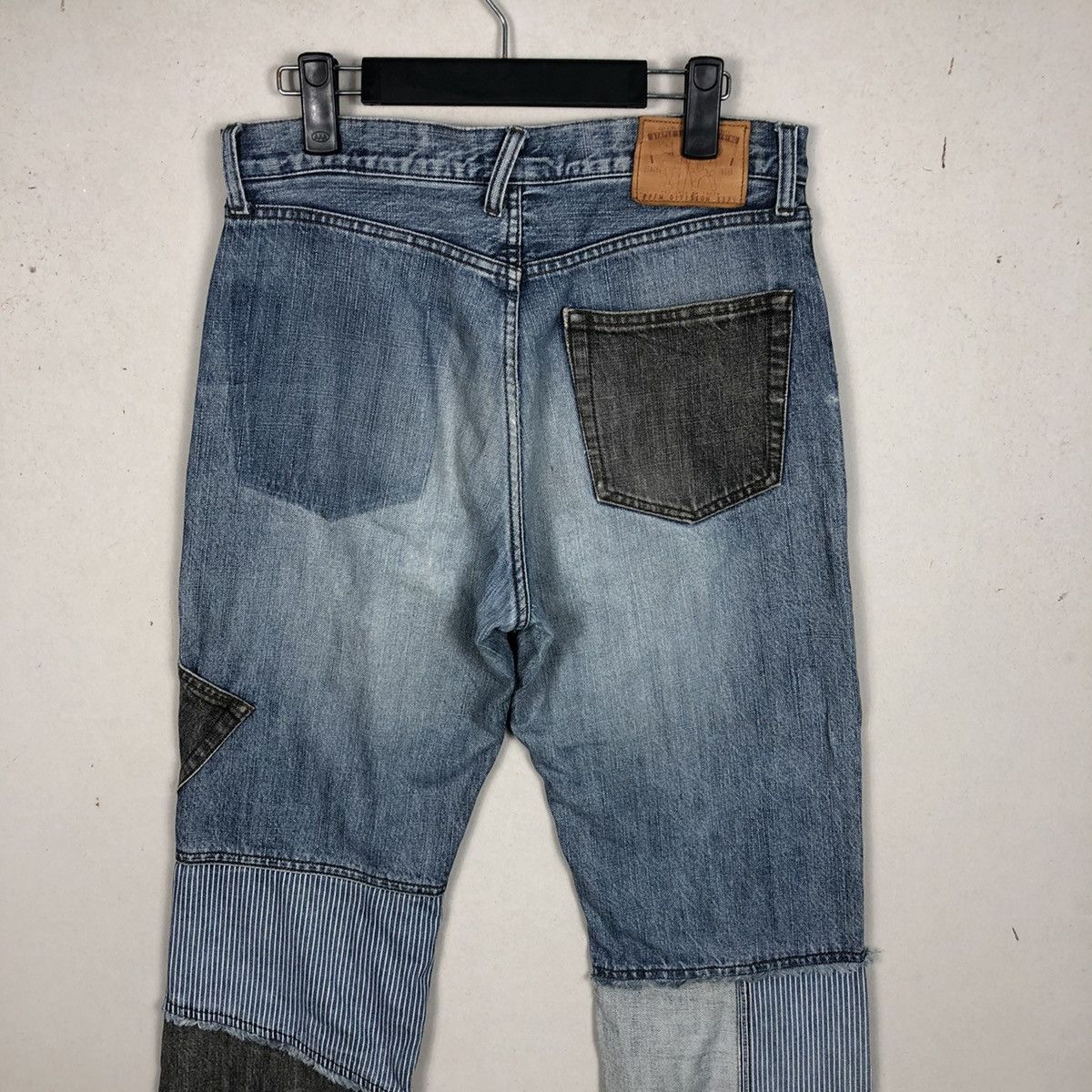 PPFM PPFM Archive Patchwork Japanese Denim Jeans Grunge Vintave Size US 32 / EU 48 - 4 Thumbnail