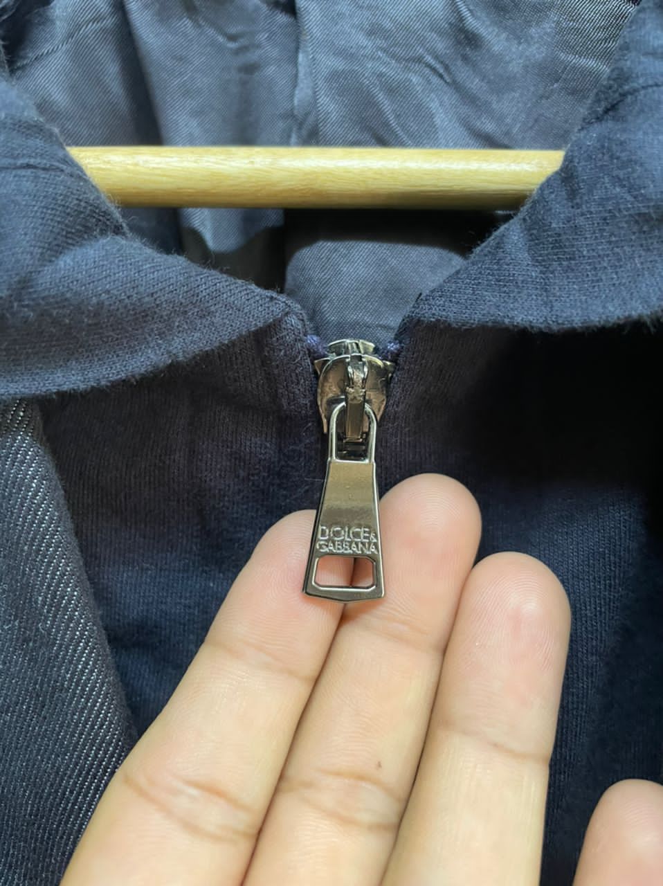 Designer × Dolce & Gabbana Stunning ‼️ Dolce & Gabbana Denim Blazer Jacket With Hoodie Size US M / EU 48-50 / 2 - 10 Thumbnail