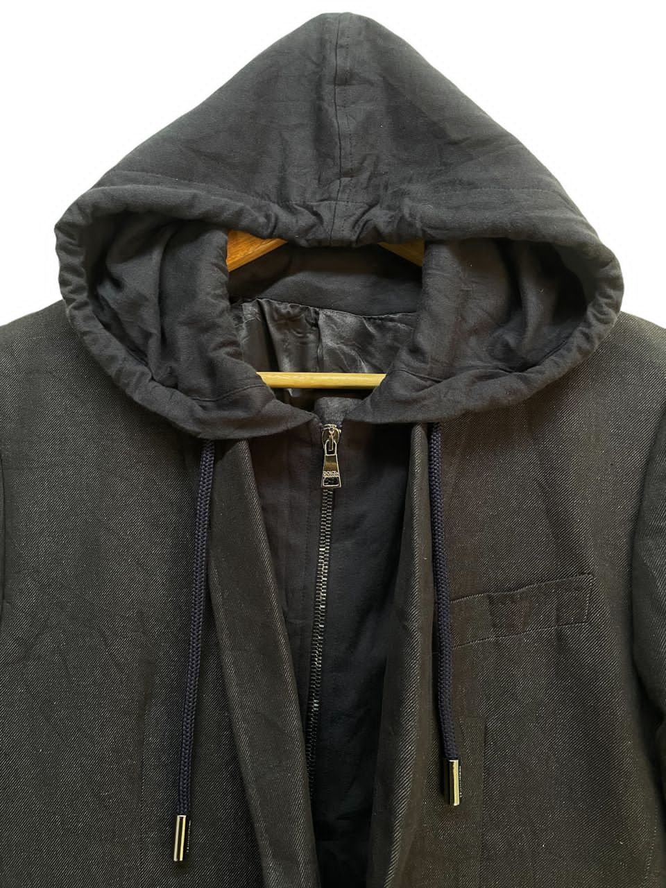 Designer × Dolce & Gabbana Stunning ‼️ Dolce & Gabbana Denim Blazer Jacket With Hoodie Size US M / EU 48-50 / 2 - 8 Thumbnail