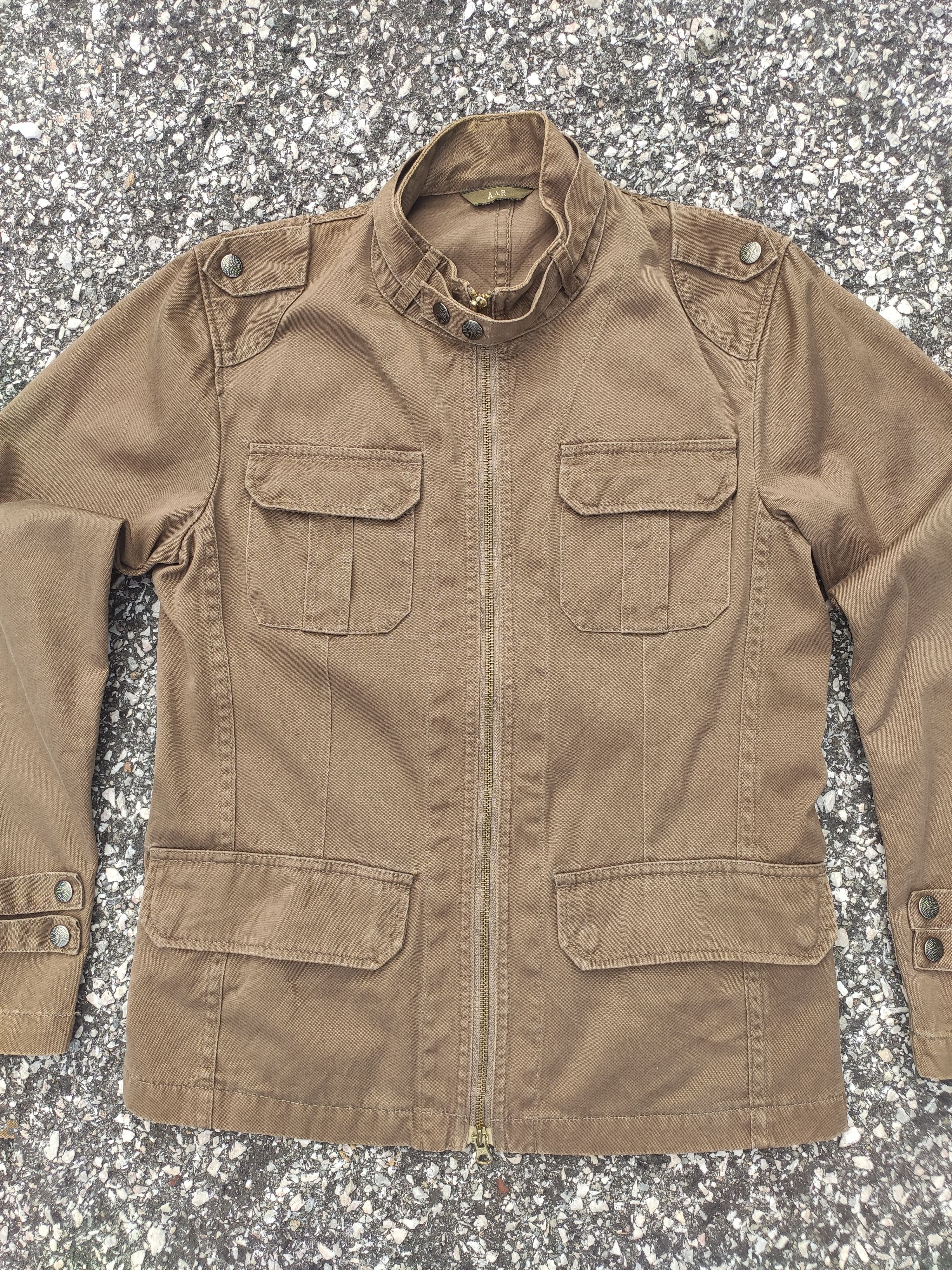 Japanese Brand `AAR Against All Risks Renown Japan Military Field Jacket Size US M / EU 48-50 / 2 - 2 Thumbnail