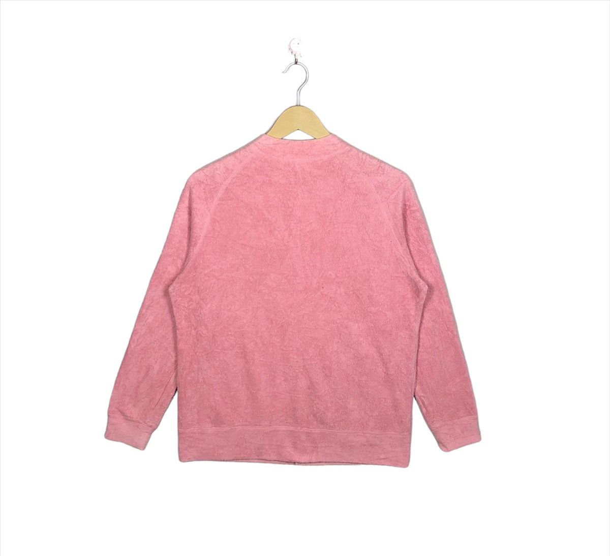 Yohji Yamamoto Yohji Yamamoto Y’s Button’s Up Pink Sweatshirt Jacket Size M / US 6-8 / IT 42-44 - 2 Thumbnail