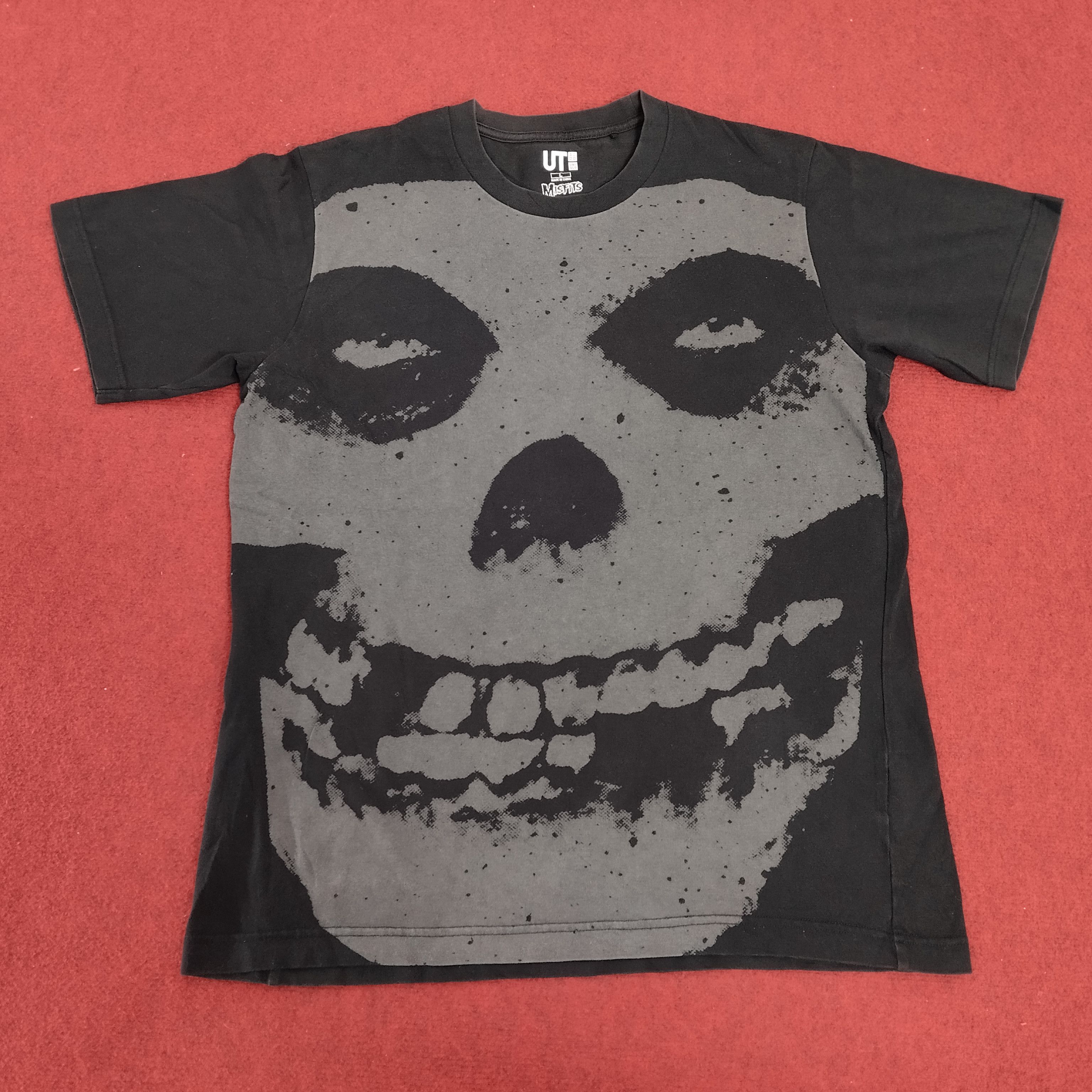 Japanese Brand × Misfits Uniqlo x Misfits American Metal Punk Band Tshirt Size US L / EU 52-54 / 3 - 1 Thumbnail