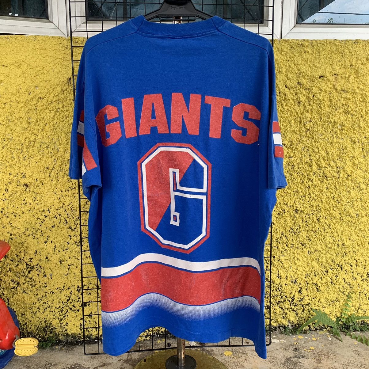 NFL Salem sportswear NFL New York Giants vintage 90s big print Size US XL / EU 56 / 4 - 2 Thumbnail