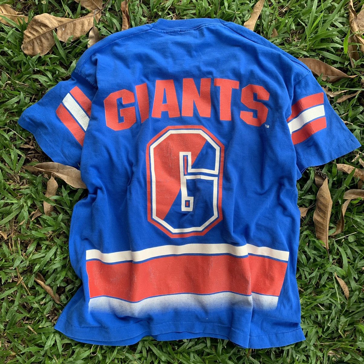 NFL Salem sportswear NFL New York Giants vintage 90s big print Size US XL / EU 56 / 4 - 6 Thumbnail