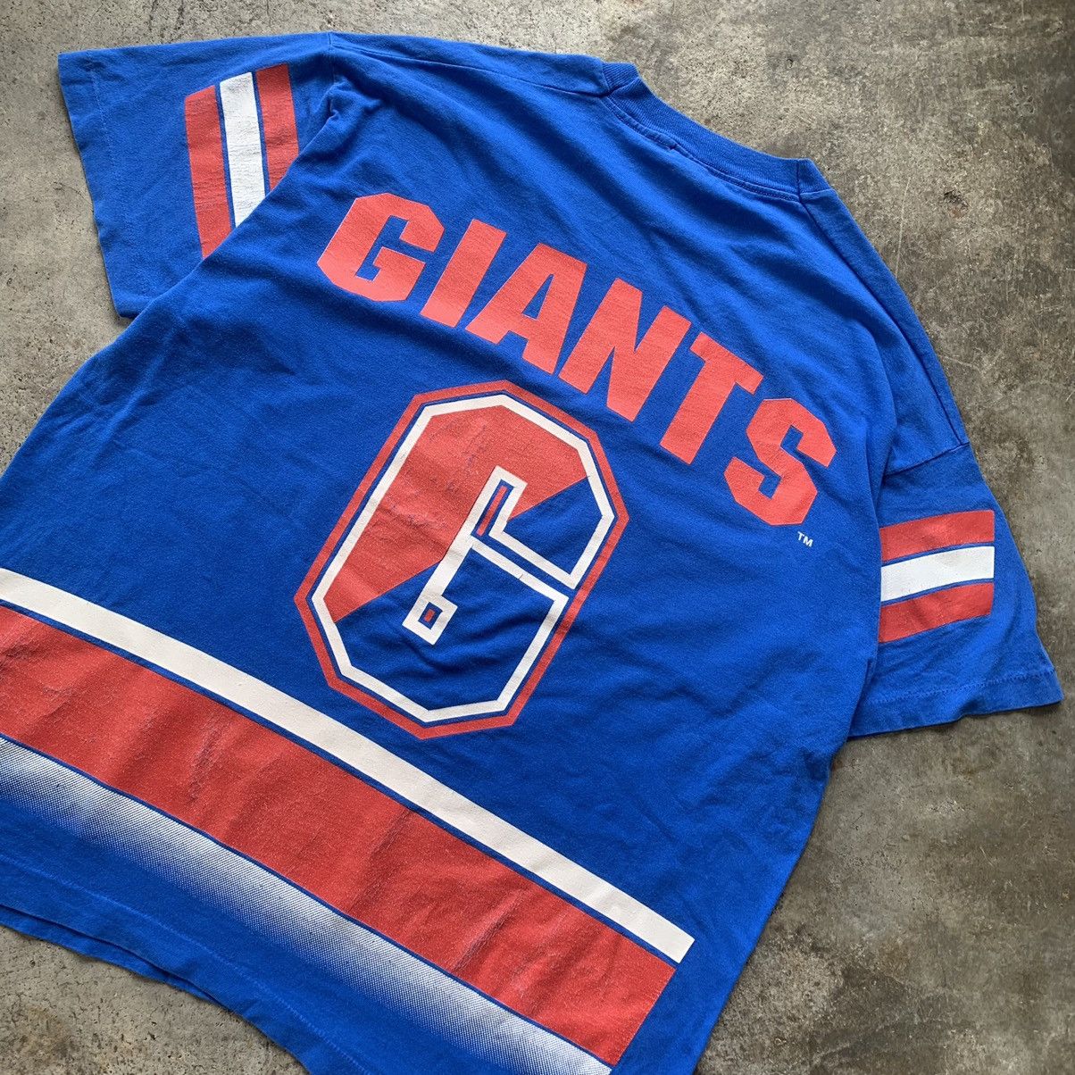 NFL Salem sportswear NFL New York Giants vintage 90s big print Size US XL / EU 56 / 4 - 15 Thumbnail
