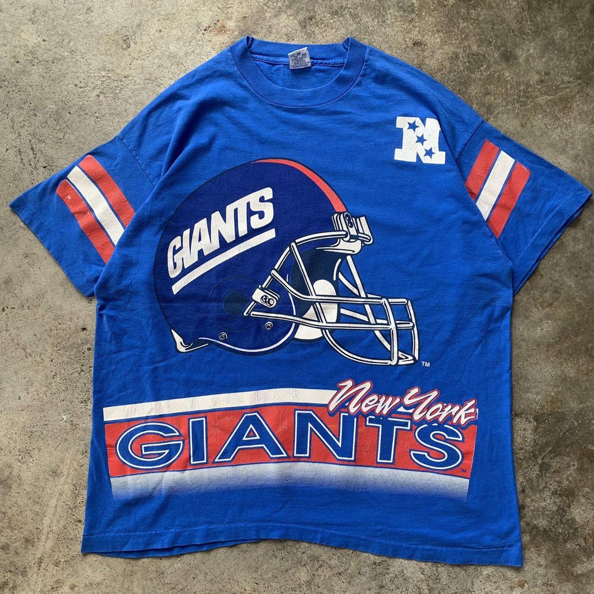 NFL Salem sportswear NFL New York Giants vintage 90s big print Size US XL / EU 56 / 4 - 13 Thumbnail