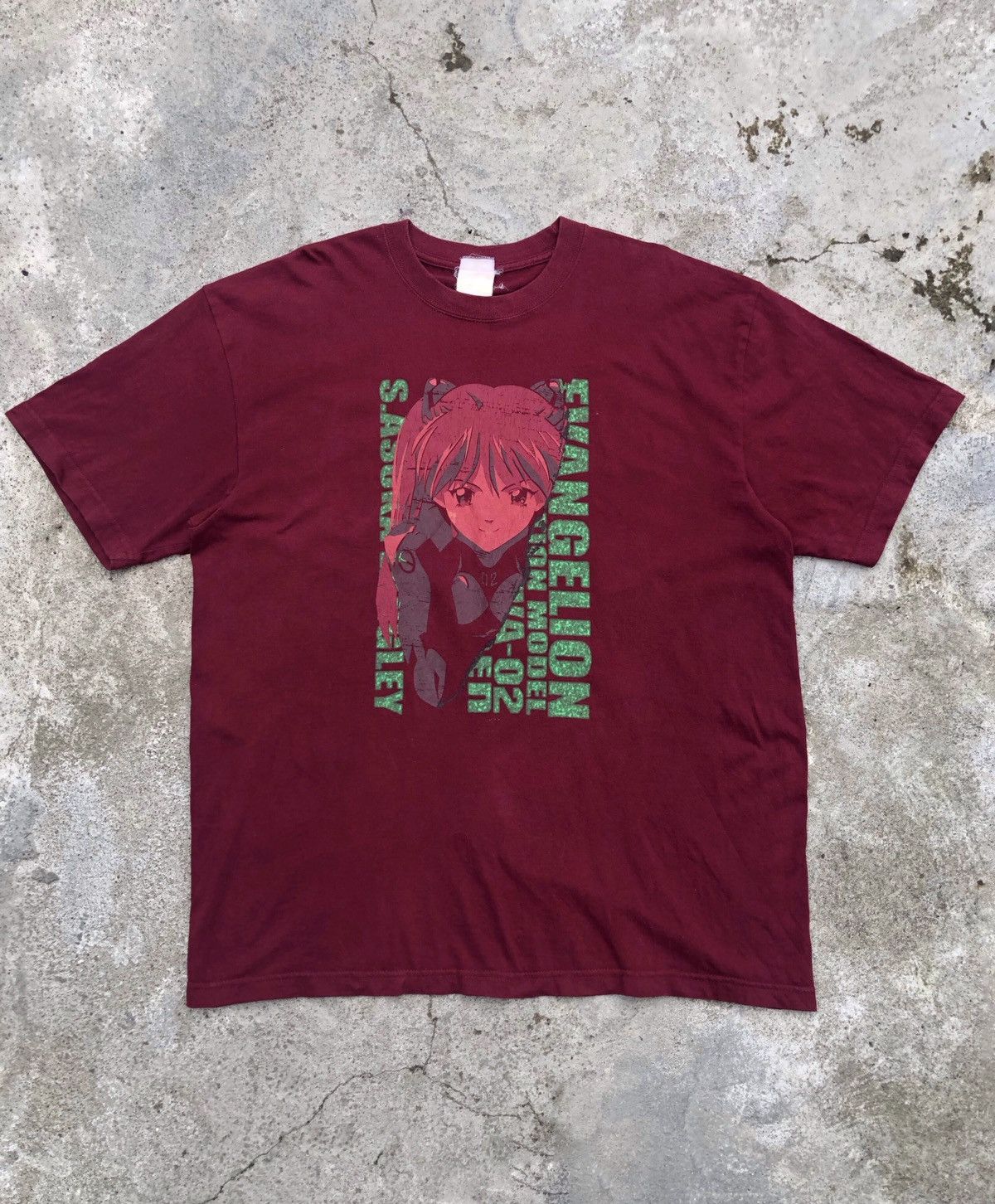 Neon Genesis Evangelion Rei Ayanami Vintage Anime Shirt Tee