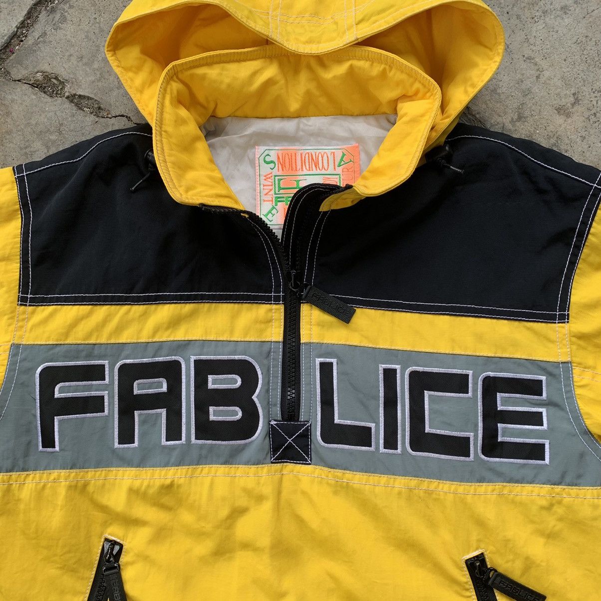 Japanese Brand Fablice half zip vintage 90s Thinsulate Thermal Insulation Size US M / EU 48-50 / 2 - 6 Thumbnail