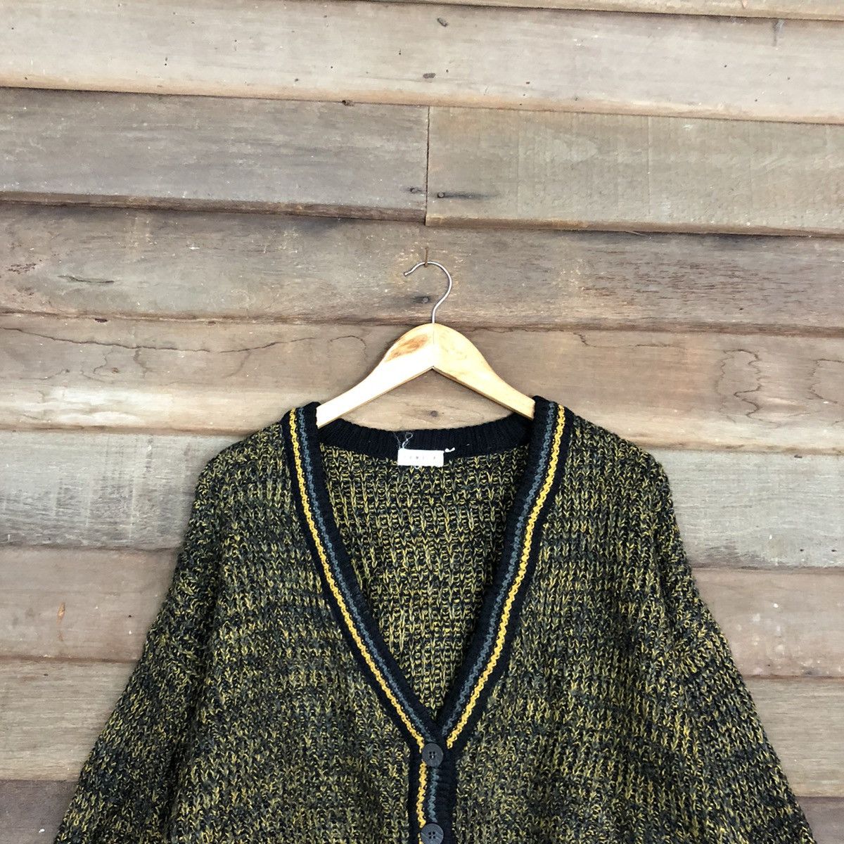 Other CAMBIA Vintage Rare Crochet Baggy Knitwear Cardigan Sweater Size L / US 10 / IT 46 - 2 Thumbnail