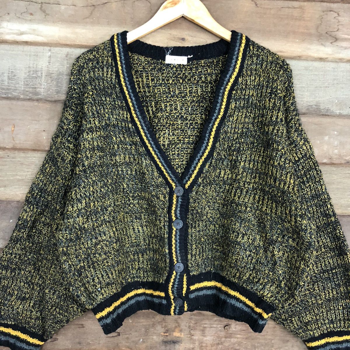 Other CAMBIA Vintage Rare Crochet Baggy Knitwear Cardigan Sweater Size L / US 10 / IT 46 - 8 Thumbnail
