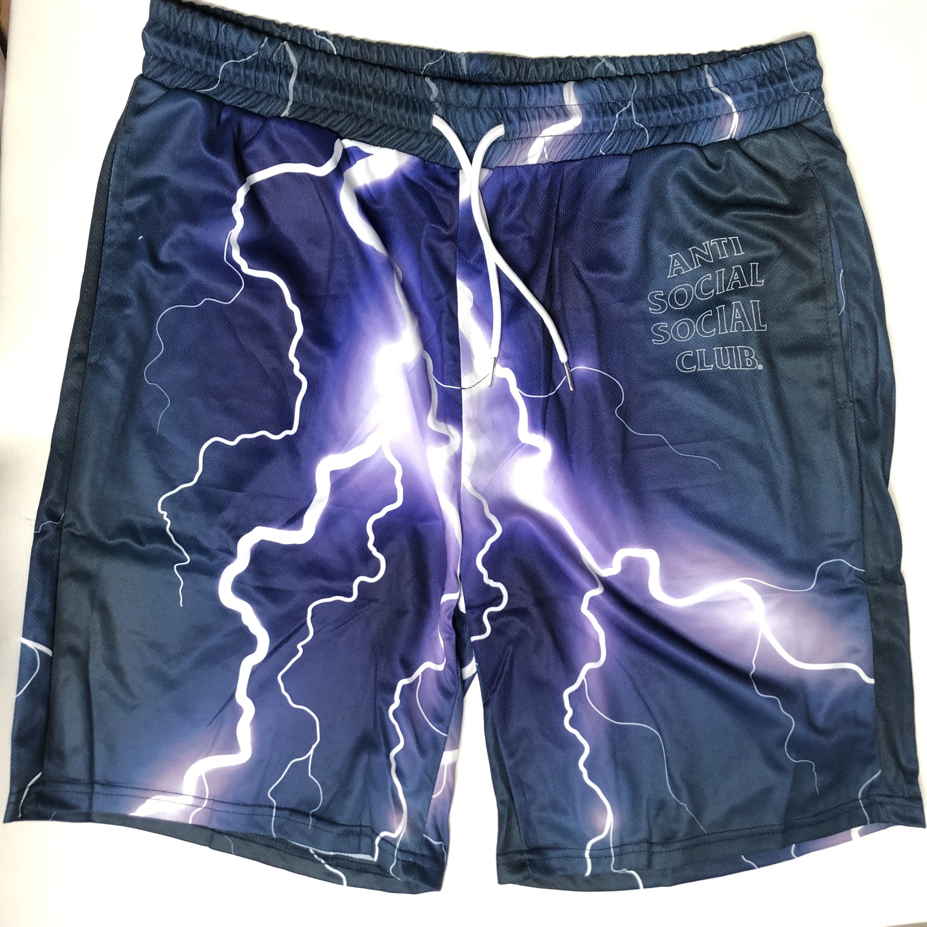 Anti Social Social Club DS ASSC 3M Lightning Hydroplane Shorts size XL FTP FOG BAPE Size US 35 - 2 Thumbnail