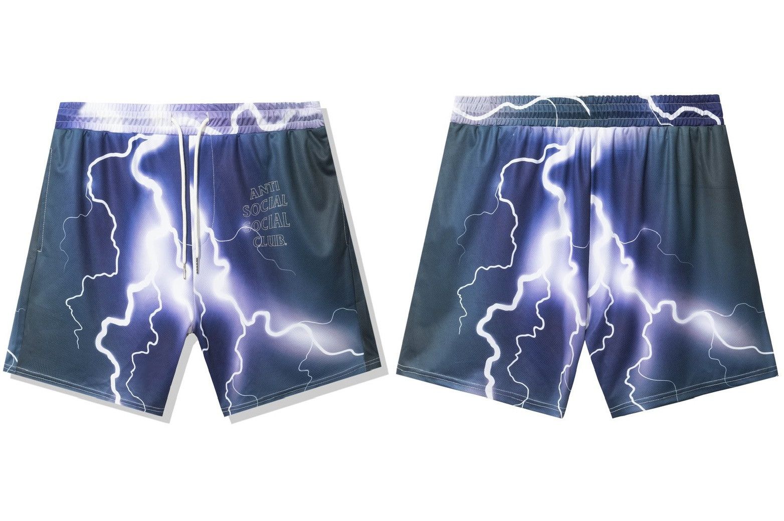 Anti Social Social Club DS ASSC 3M Lightning Hydroplane Shorts size XL FTP FOG BAPE Size US 35 - 1 Thumbnail