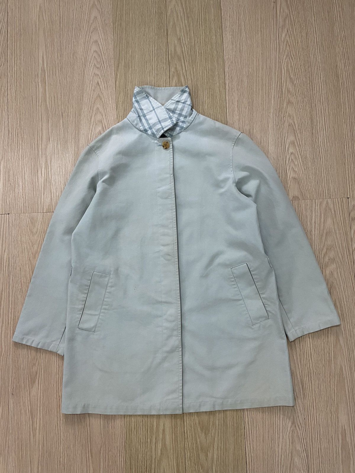 Burberry × Vintage Vintage Burberry London overcoat Size US M / EU 48-50 / 2 - 8 Thumbnail
