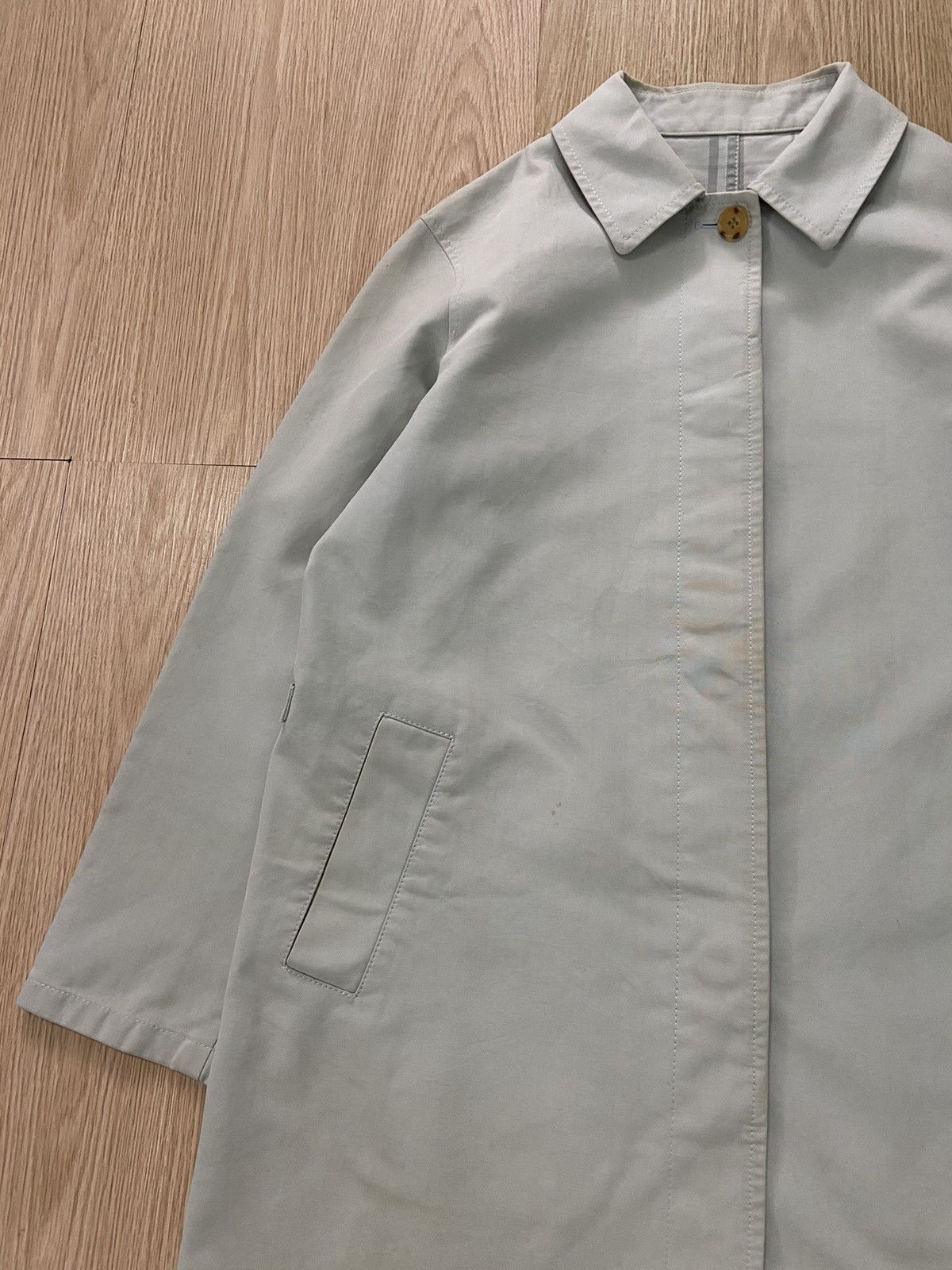 Burberry × Vintage Vintage Burberry London overcoat Size US M / EU 48-50 / 2 - 5 Thumbnail