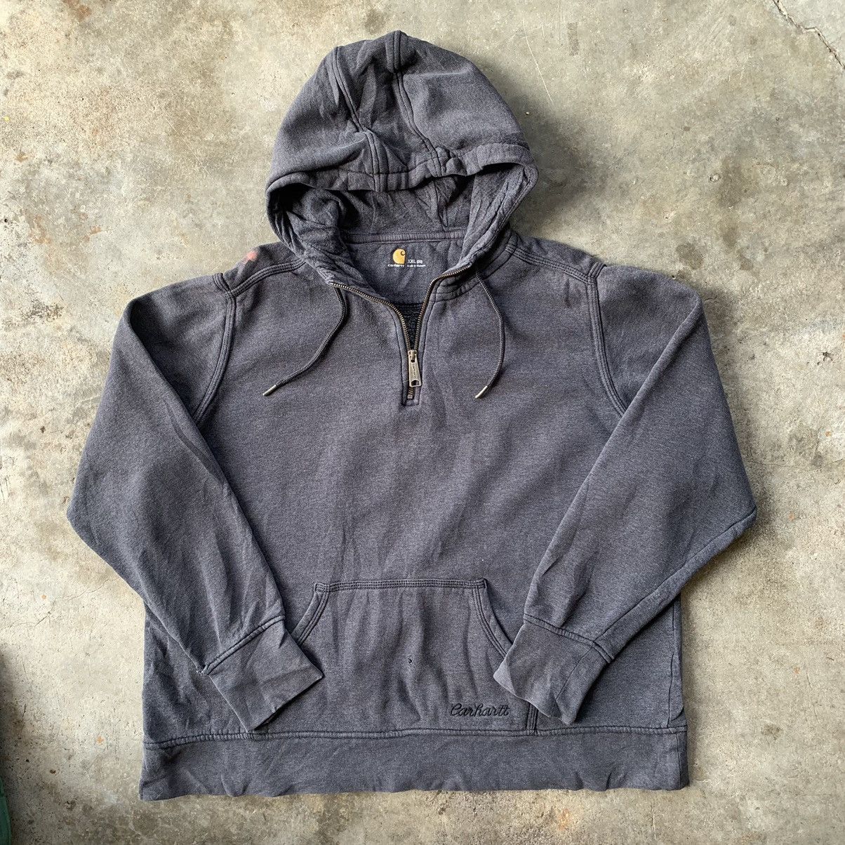 Carhartt Carhartt half zipper hoodie sweatshirt pull over Size US XXL / EU 58 / 5 - 1 Thumbnail
