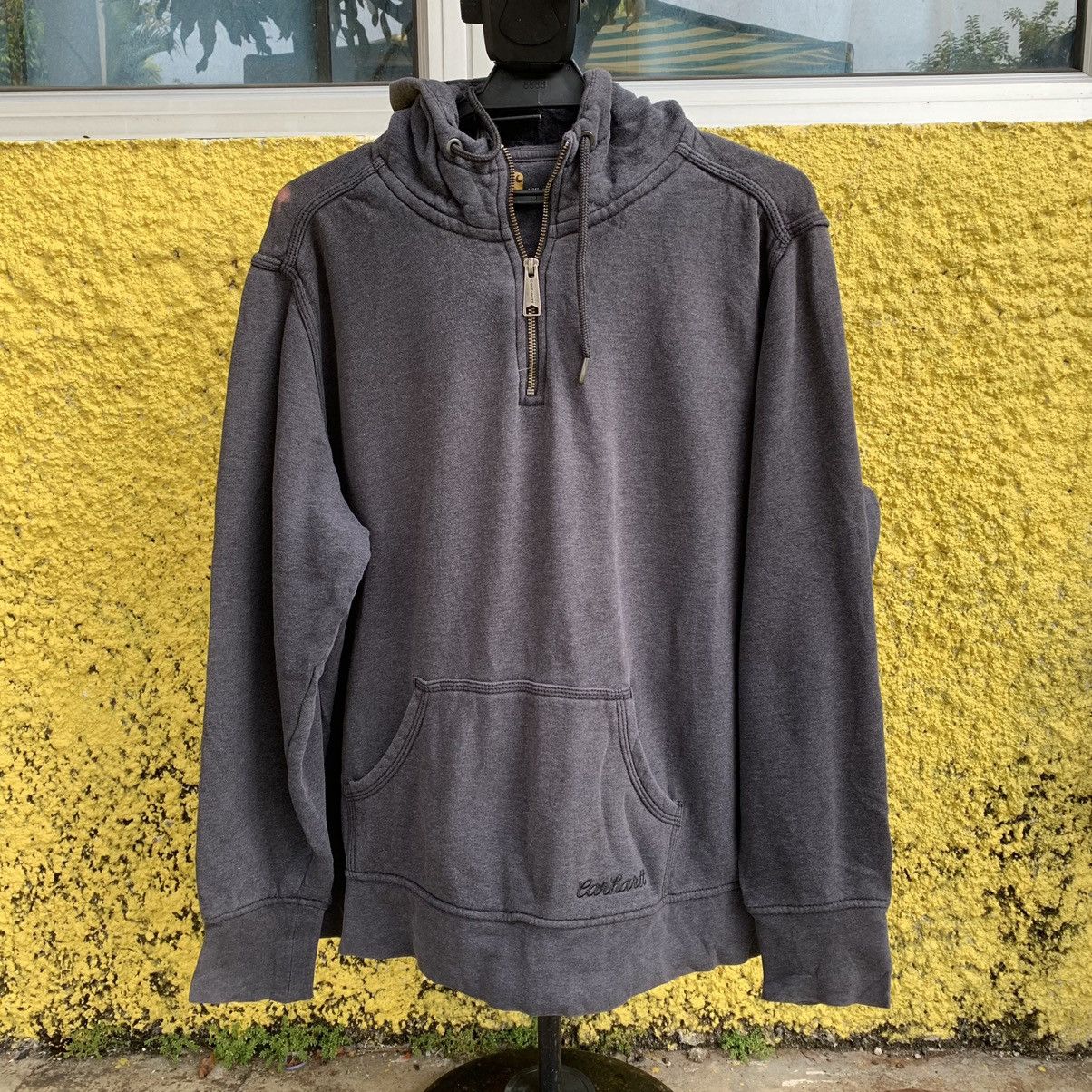Carhartt Carhartt half zipper hoodie sweatshirt pull over Size US XXL / EU 58 / 5 - 3 Thumbnail