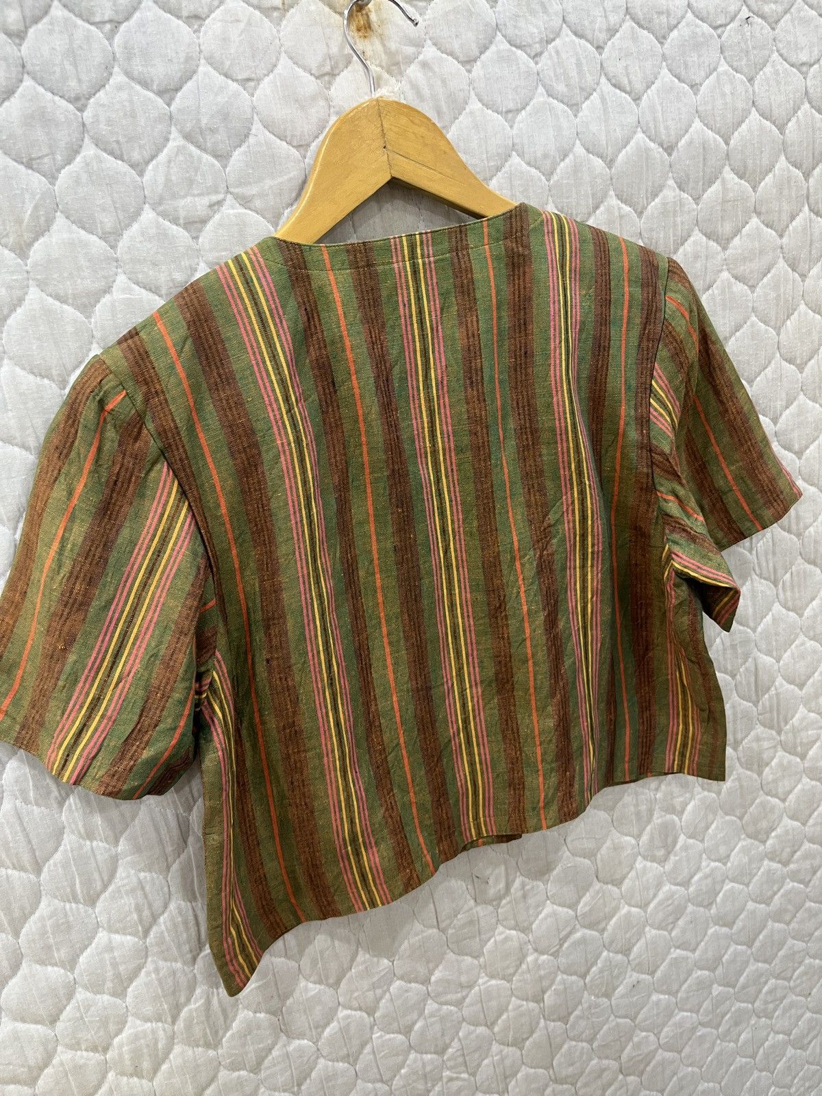 Designer × Yves Saint Laurent (Zzz). YVES SAINT LAURENT CROP TOP Size S / US 4 / IT 40 - 7 Thumbnail