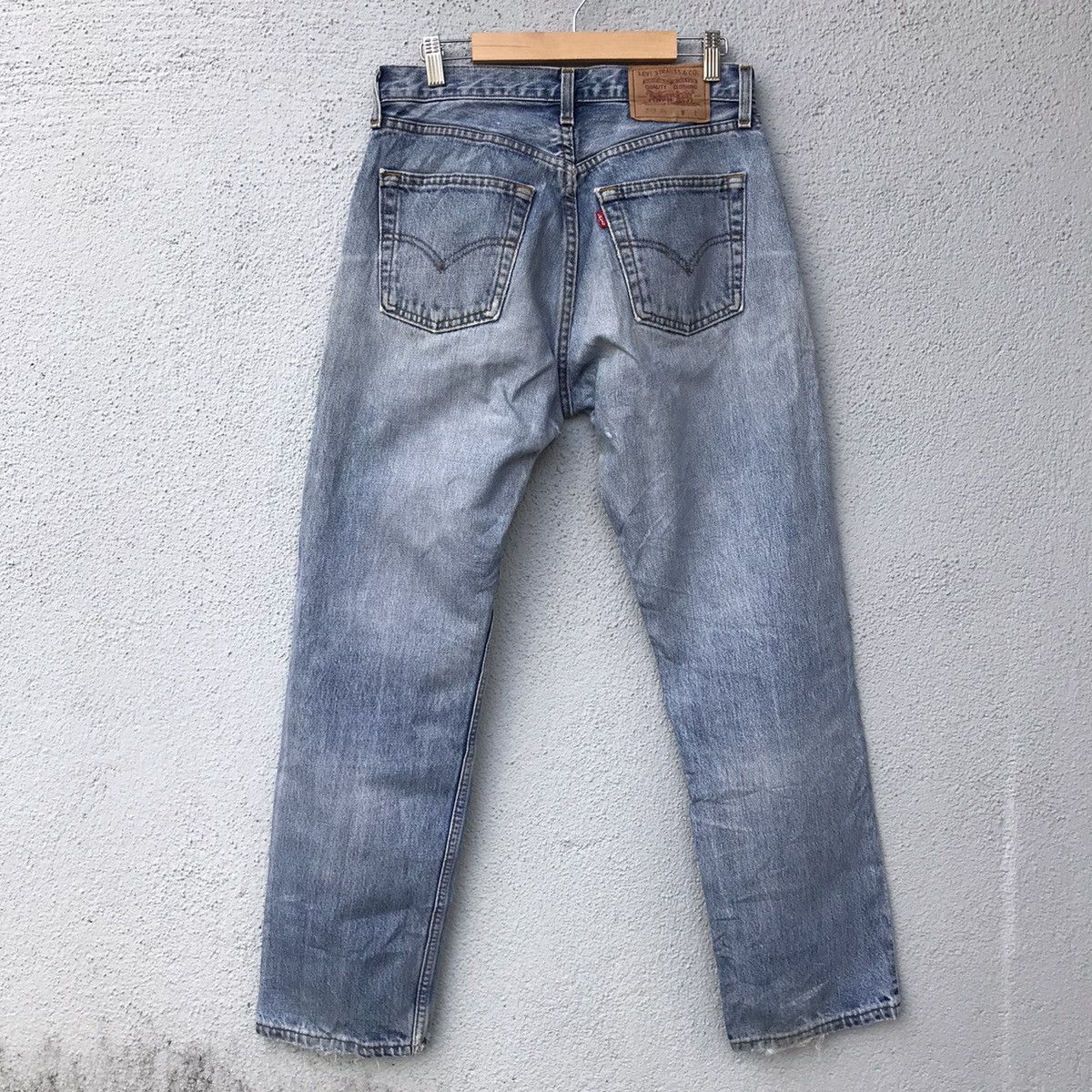 Levi's Vintage Levis 517 Denim Blue Wash Distressed Jeans Pants Size US 30 / EU 46 - 16 Thumbnail