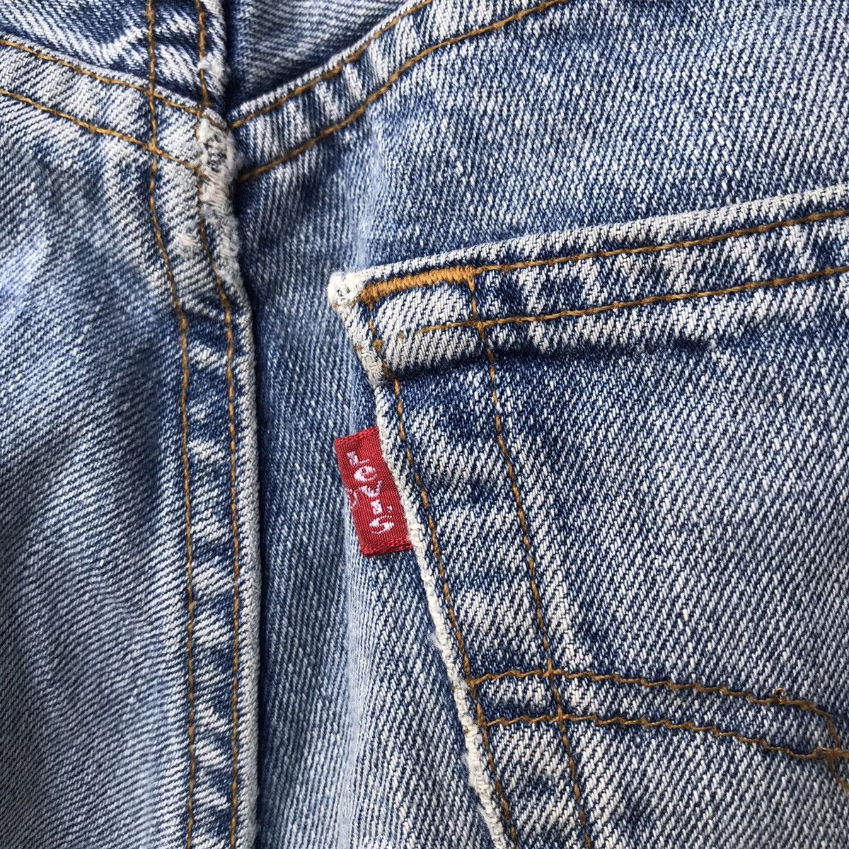 Levi's Vintage Levis 517 Denim Blue Wash Distressed Jeans Pants Size US 30 / EU 46 - 15 Thumbnail