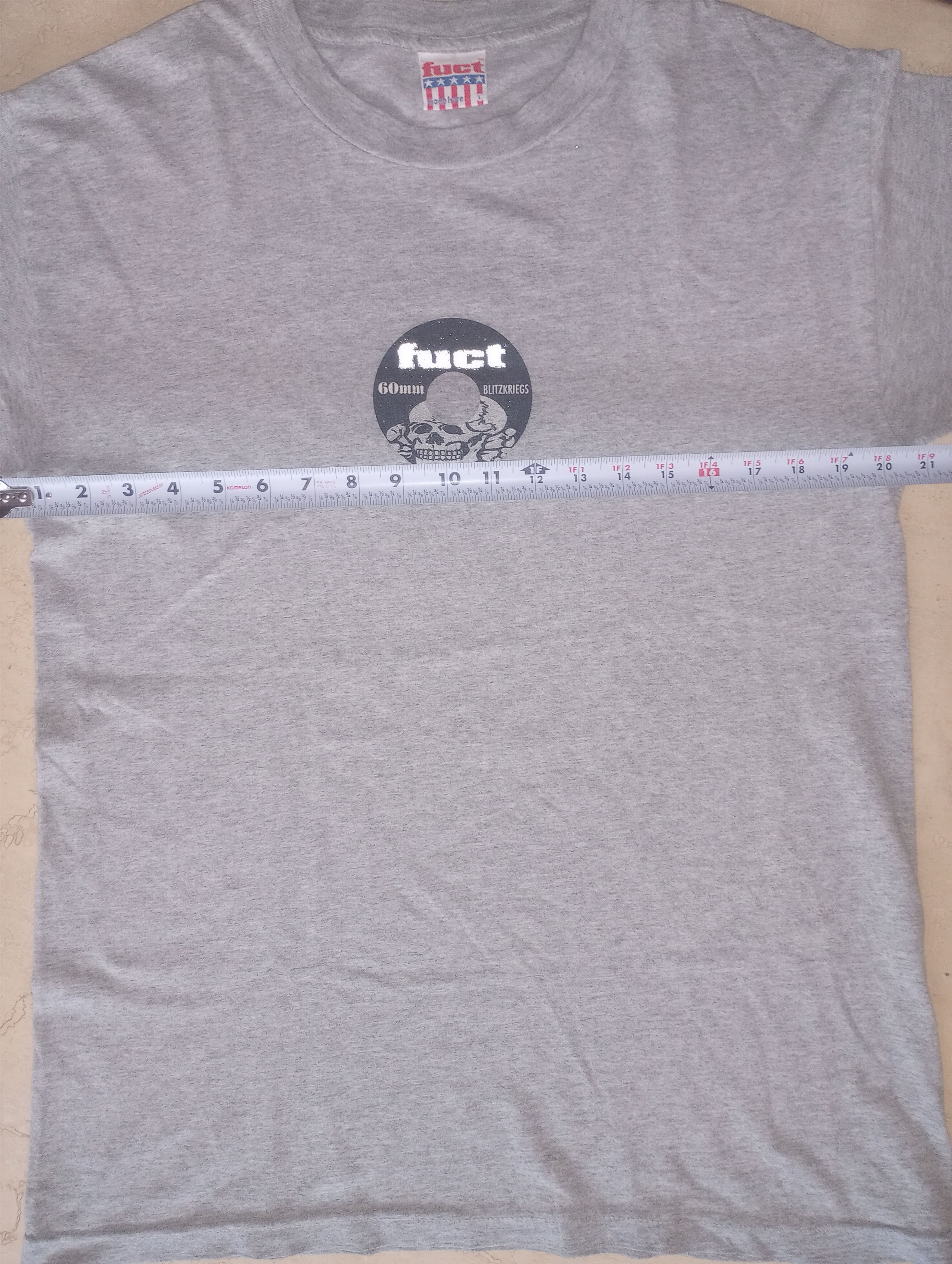 FUCT Vtg FUCT OG 60mm Blitzkriegs 3M Skateboard Wheel Skull Size US L / EU 52-54 / 3 - 3 Thumbnail