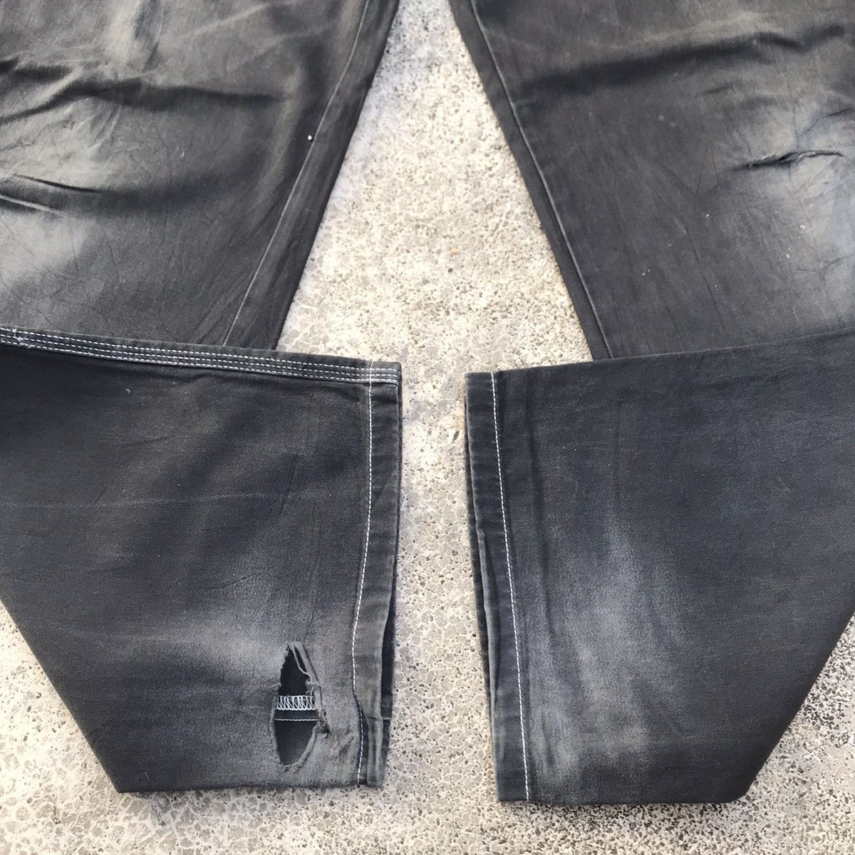 Japanese Brand Vintage Japan Big Born Trousers Faded Carpenter Pants Size US 31 - 12 Thumbnail