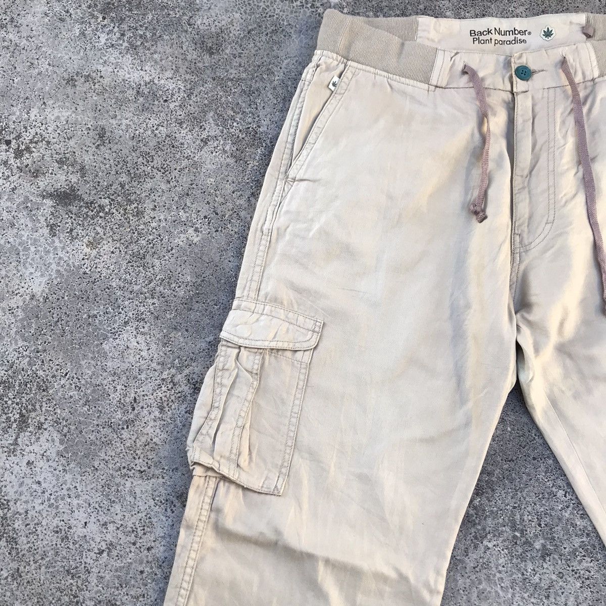 Japanese Brand Vintage Japanese Brand HBT Faded Tactical Cargo Pants Size US 33 - 4 Thumbnail
