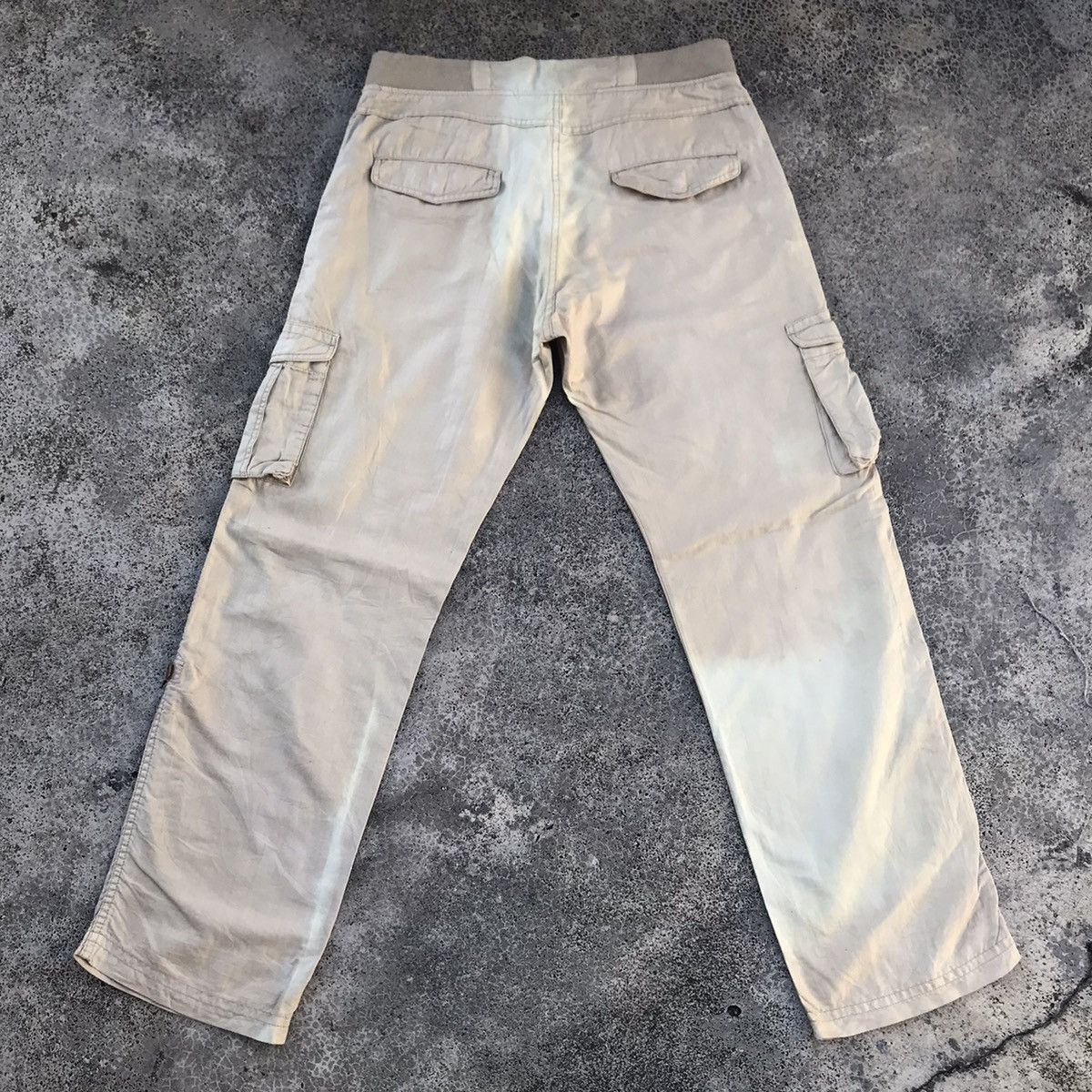 Japanese Brand Vintage Japanese Brand HBT Faded Tactical Cargo Pants Size US 33 - 12 Thumbnail