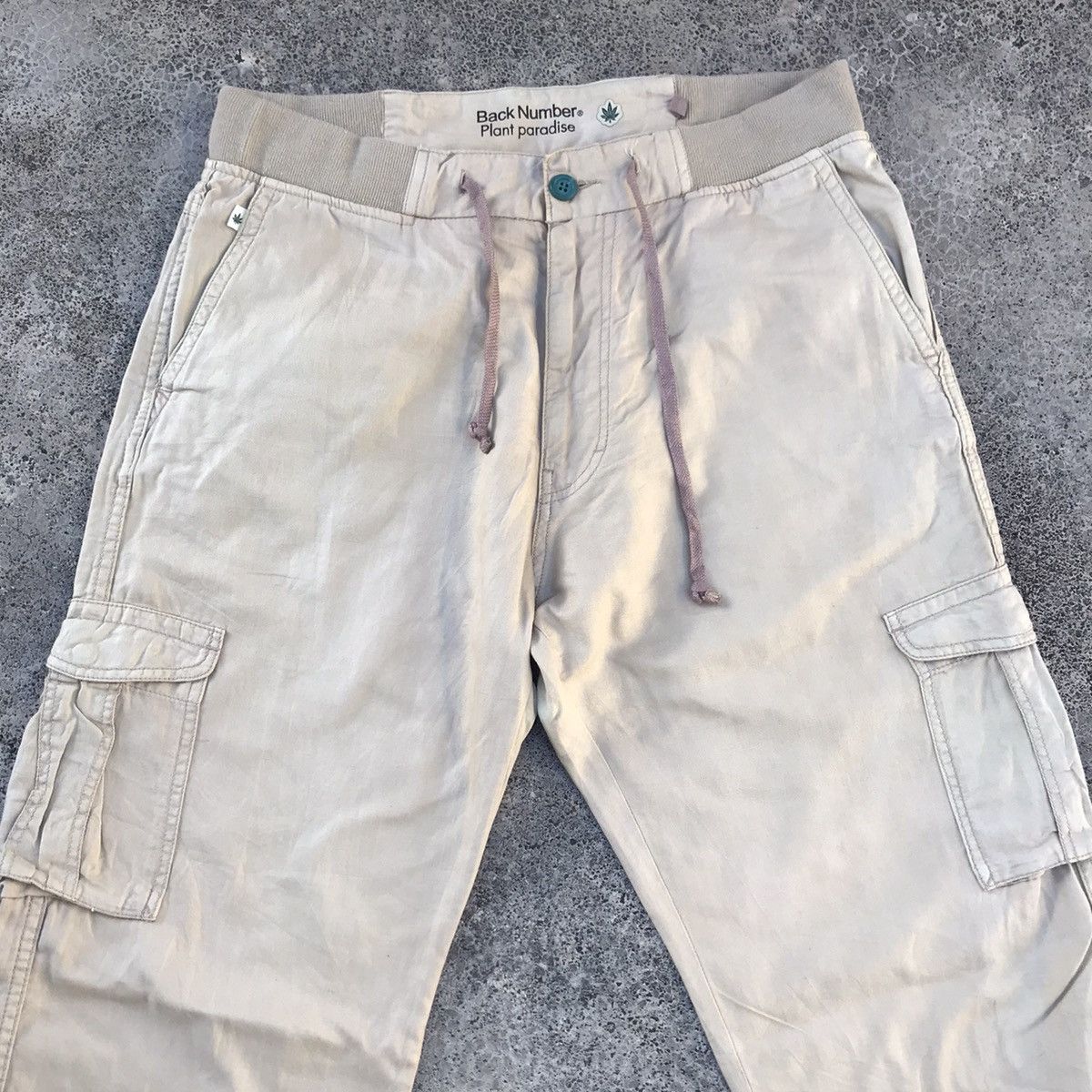 Japanese Brand Vintage Japanese Brand HBT Faded Tactical Cargo Pants Size US 33 - 2 Thumbnail