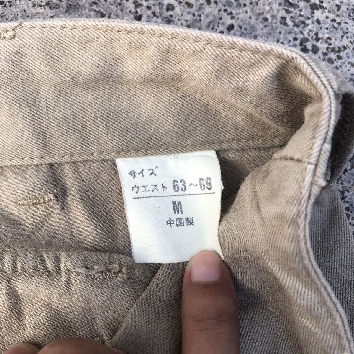 Japanese Brand Vintage Japanese Brand Baggy Tactical Cargo Monkey Pants Size US 27 - 13 Thumbnail
